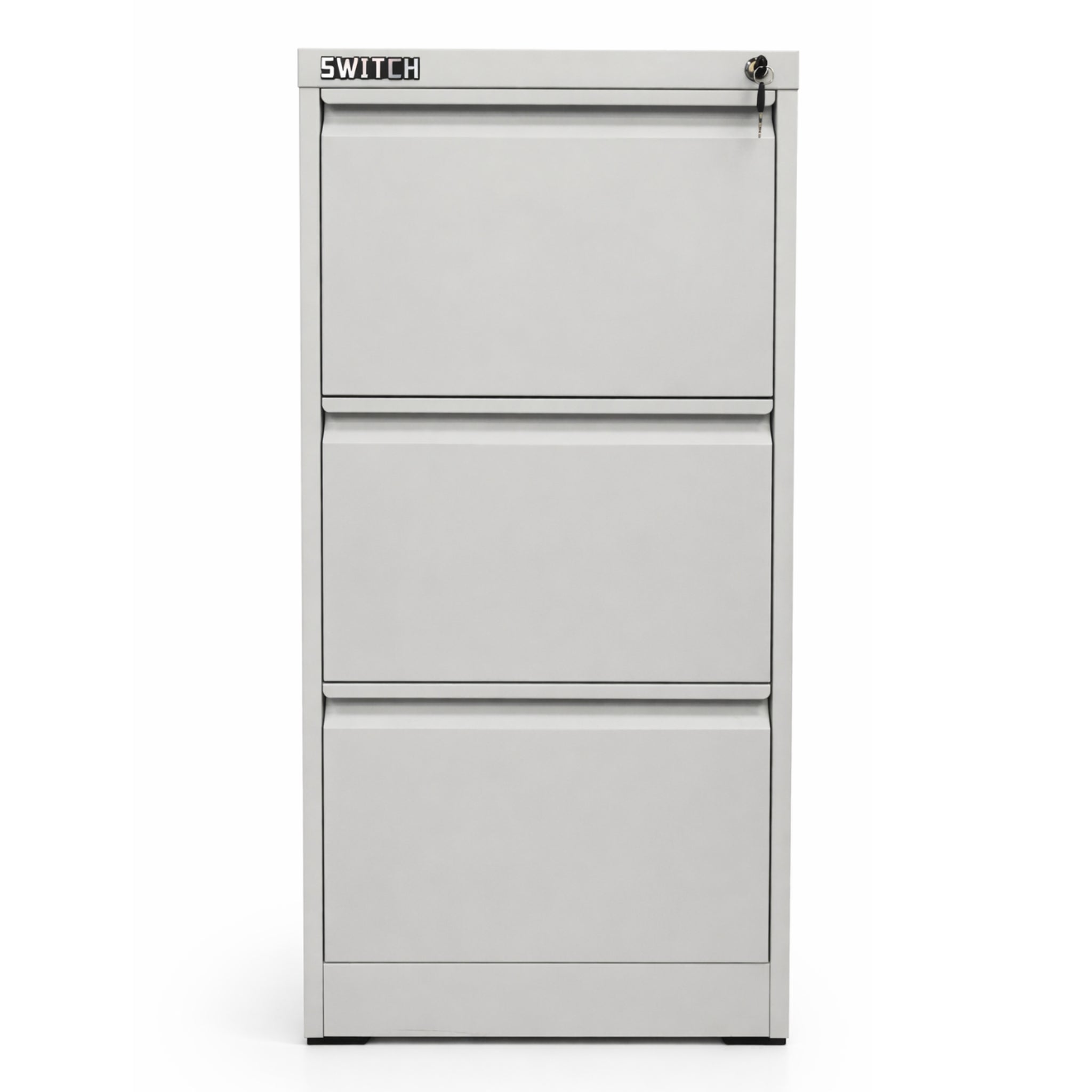 Lockable 3-Drawer Vertical Metal Filing Cabinet