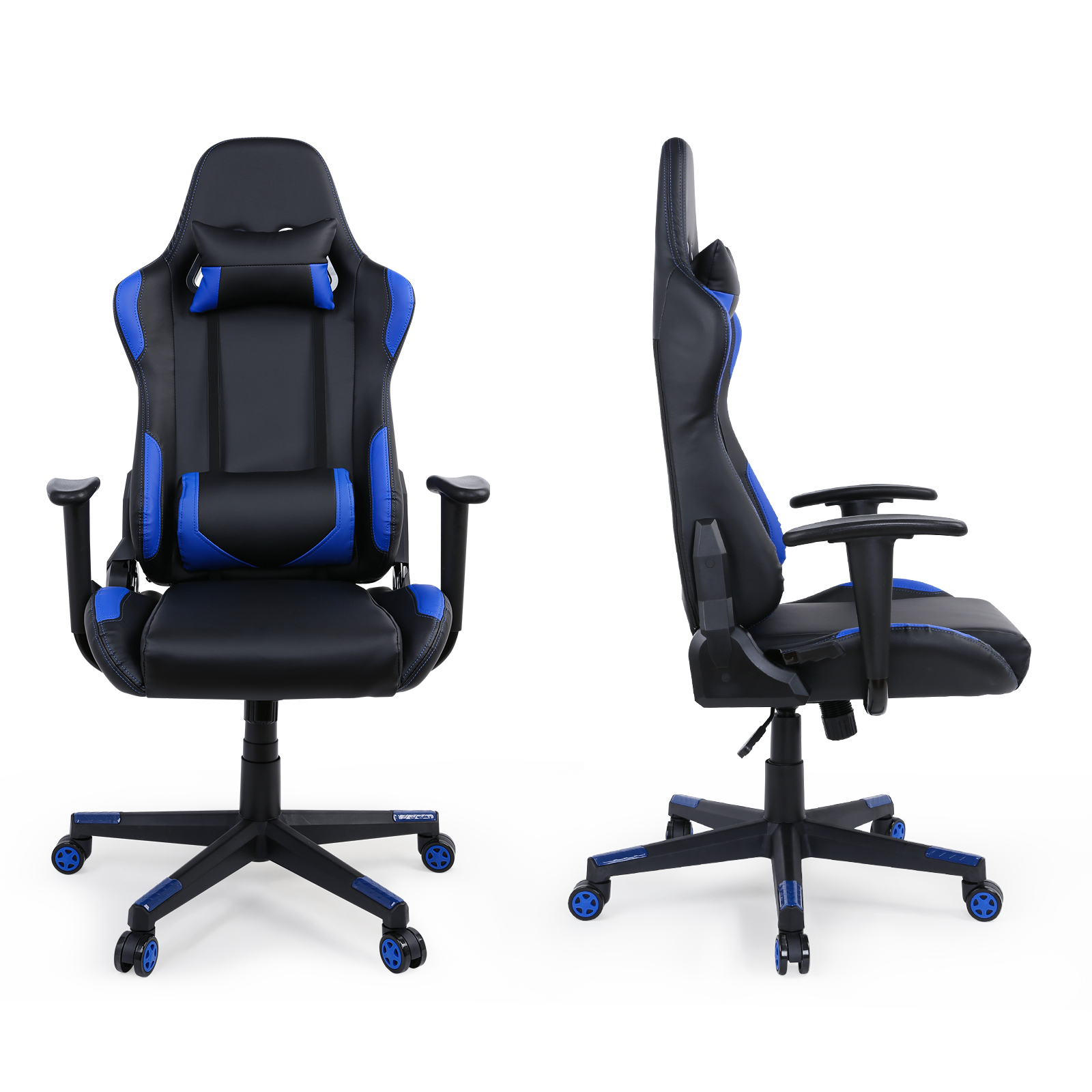 FlexiSpot Gaming Chair – Blue/Black