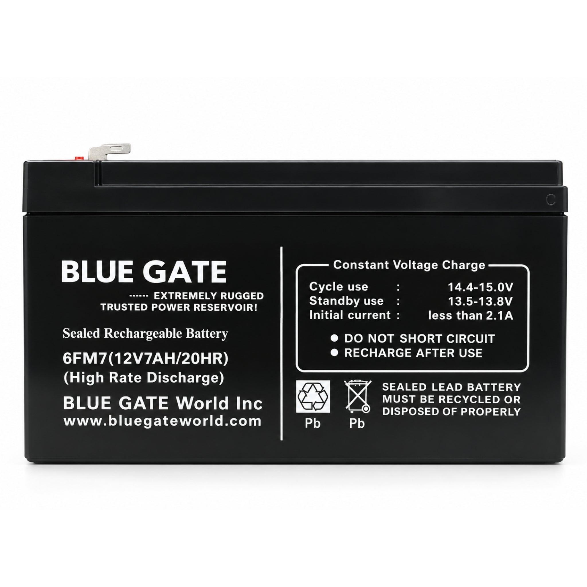 Blue Gate 12V-7AH Battery