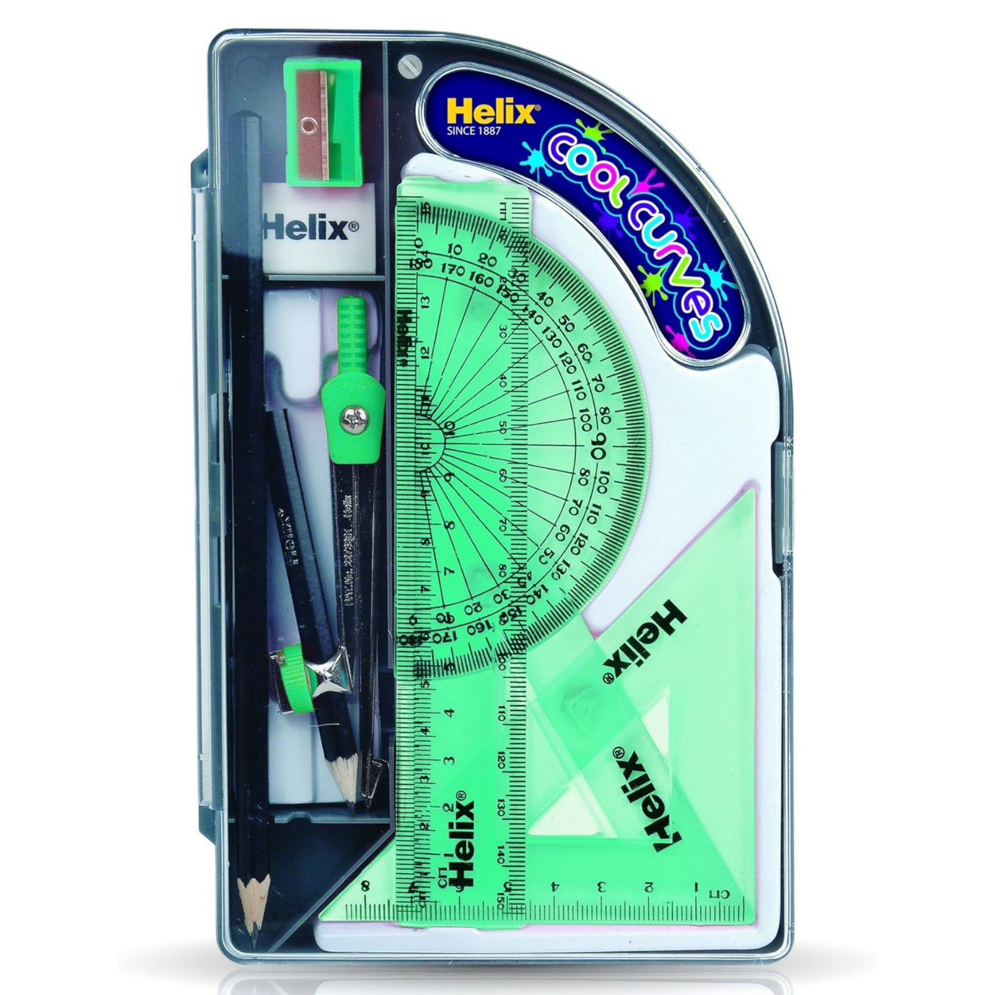 Helix Cool Curves Maths Set Assorted