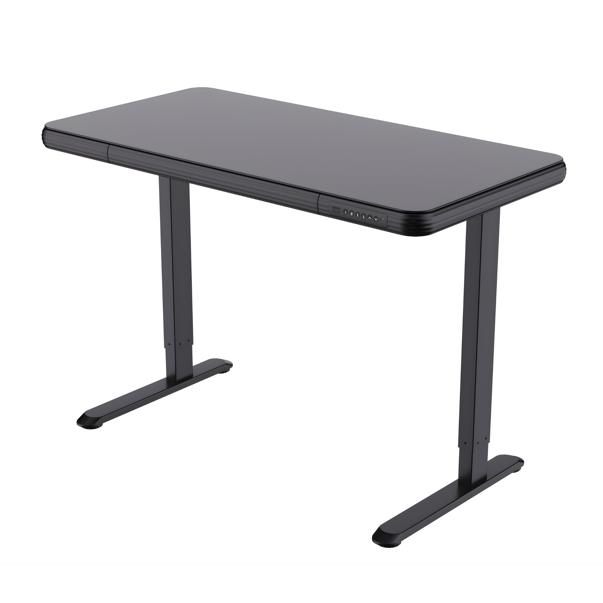 FlexiSpot Standing Desk – Glass Top (UK Plug)