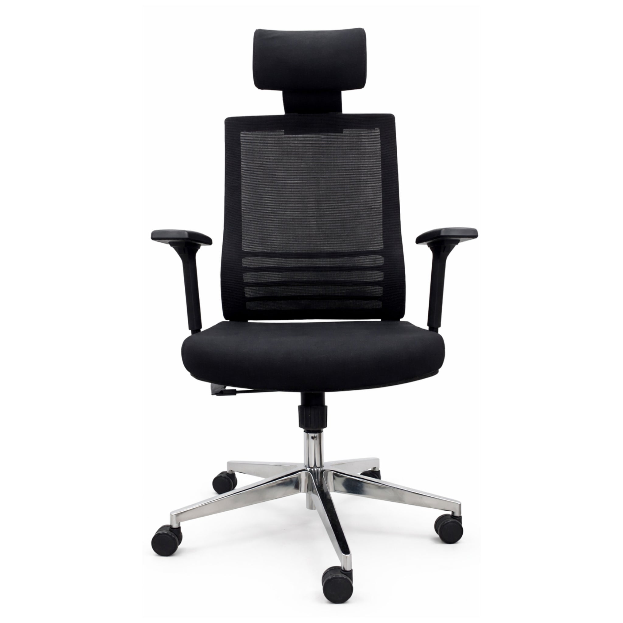 CH-302A - Exevutive Mesh Chair, Aluminum Base