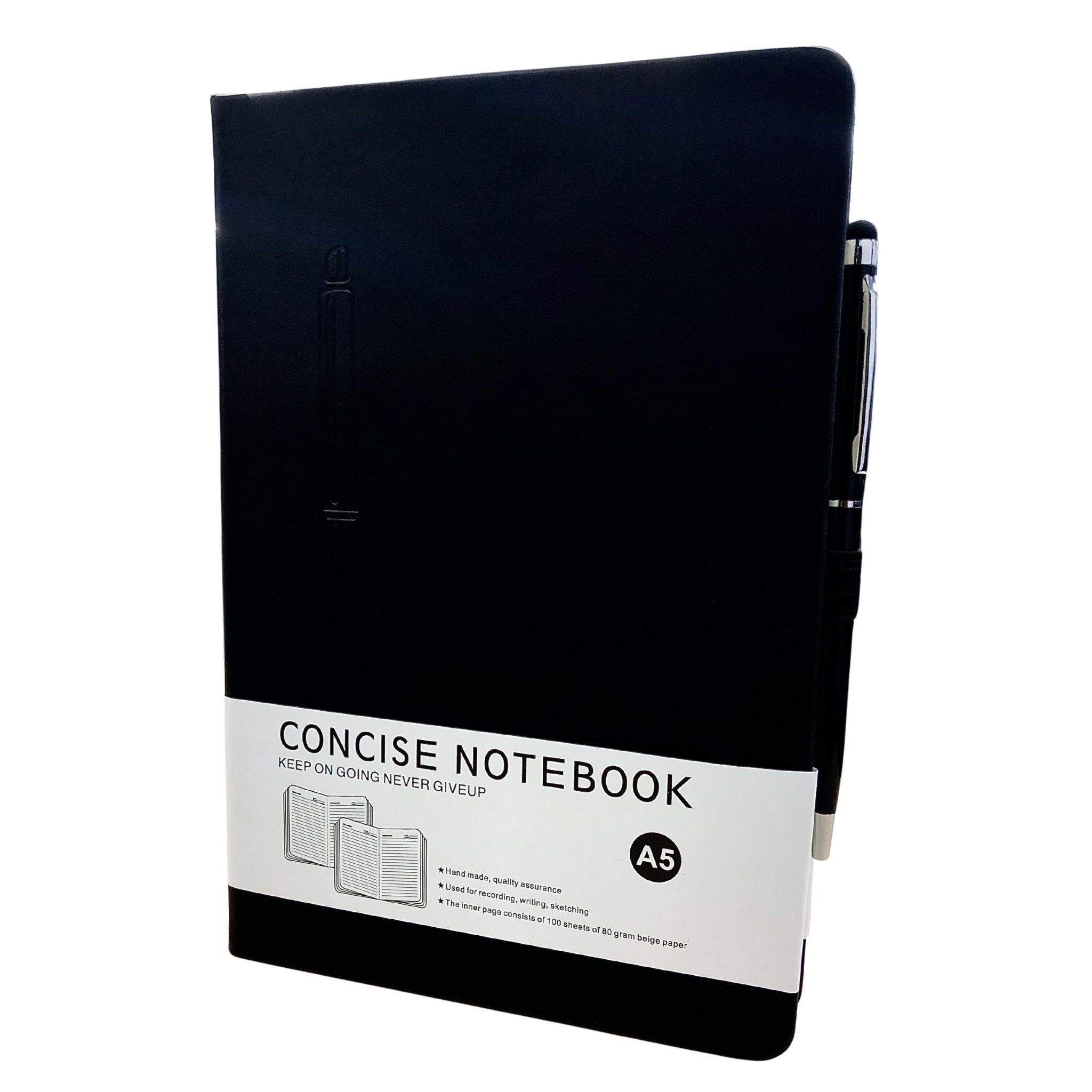 A5 Note Book (Pen Magnetic)