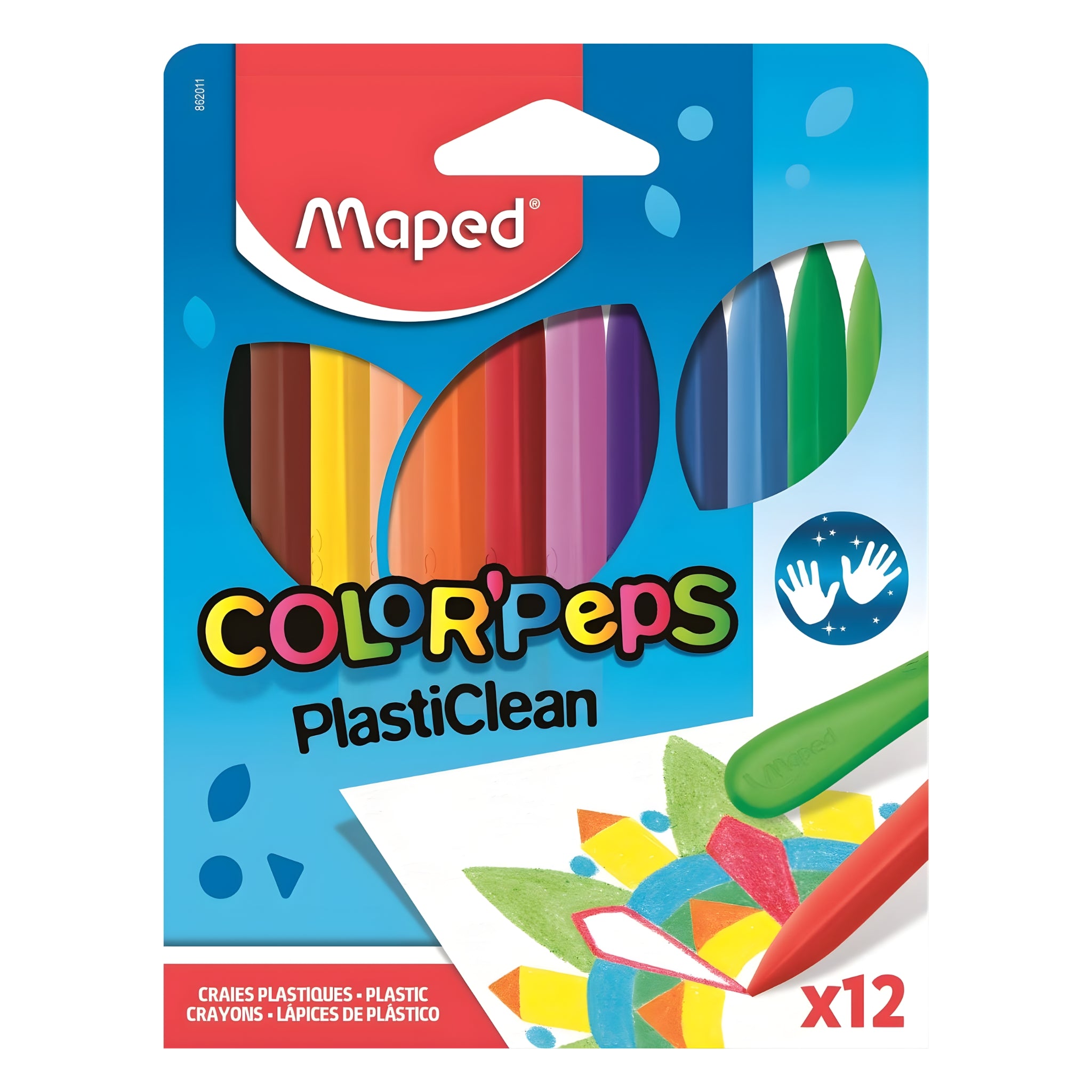 Maped Crayon X12 Carton Box