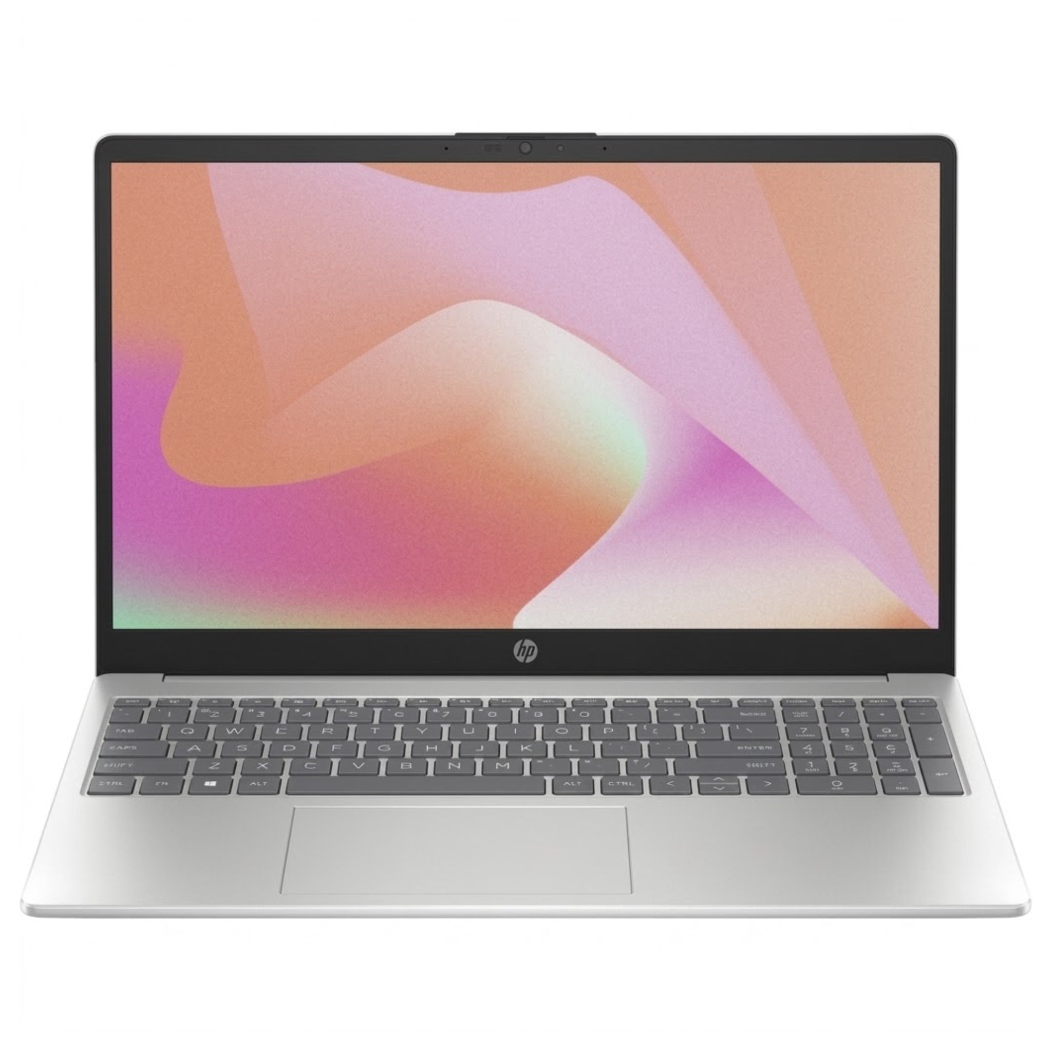 HP 15, Core 5 120U, 8GB, 512GB, 15.6" Screen, Win 11 Pro - Natural Silver