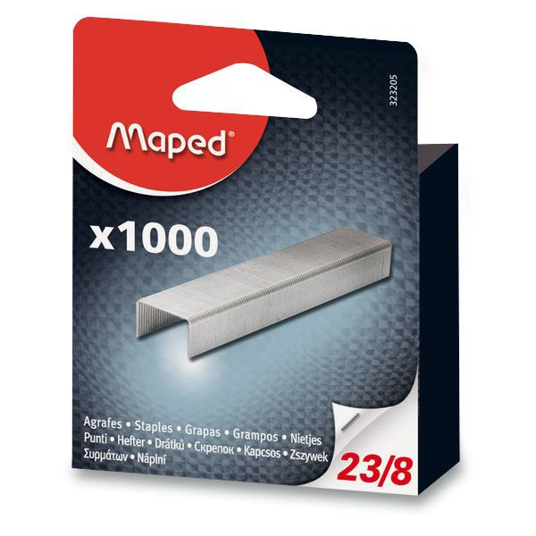 Maped Staples 23/8 Galva X1000 Peggable Box