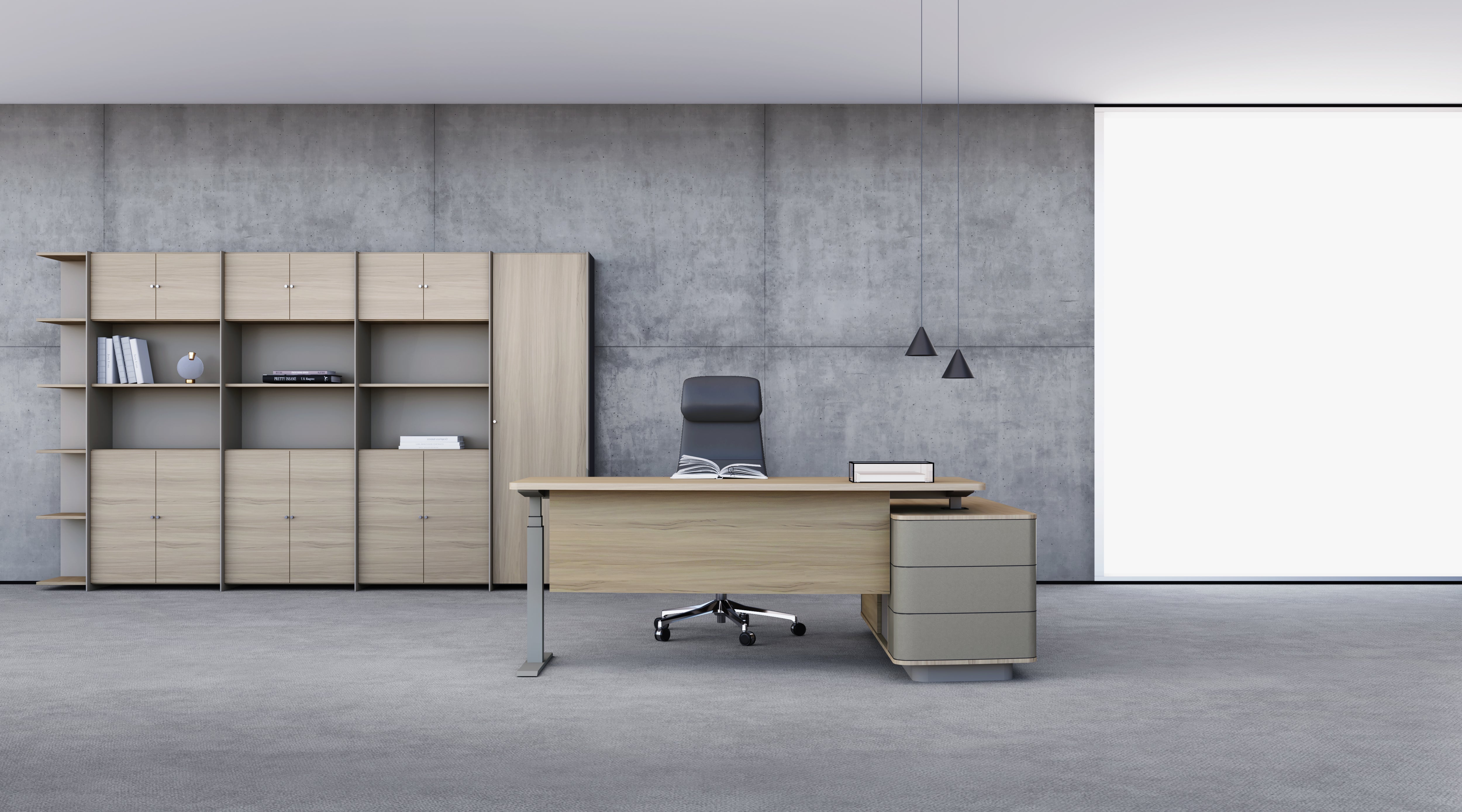 TD-IH20 - Executive Sit & Stand Desk