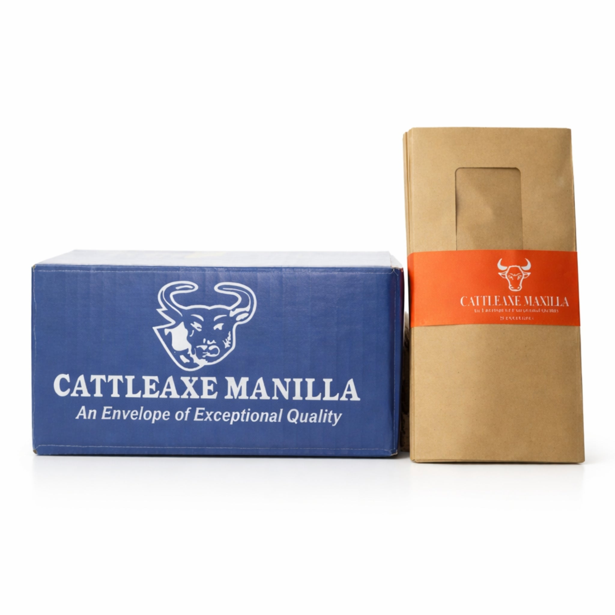 Cattleaxe Manila Brown Envelopes 4.3 X 8.7