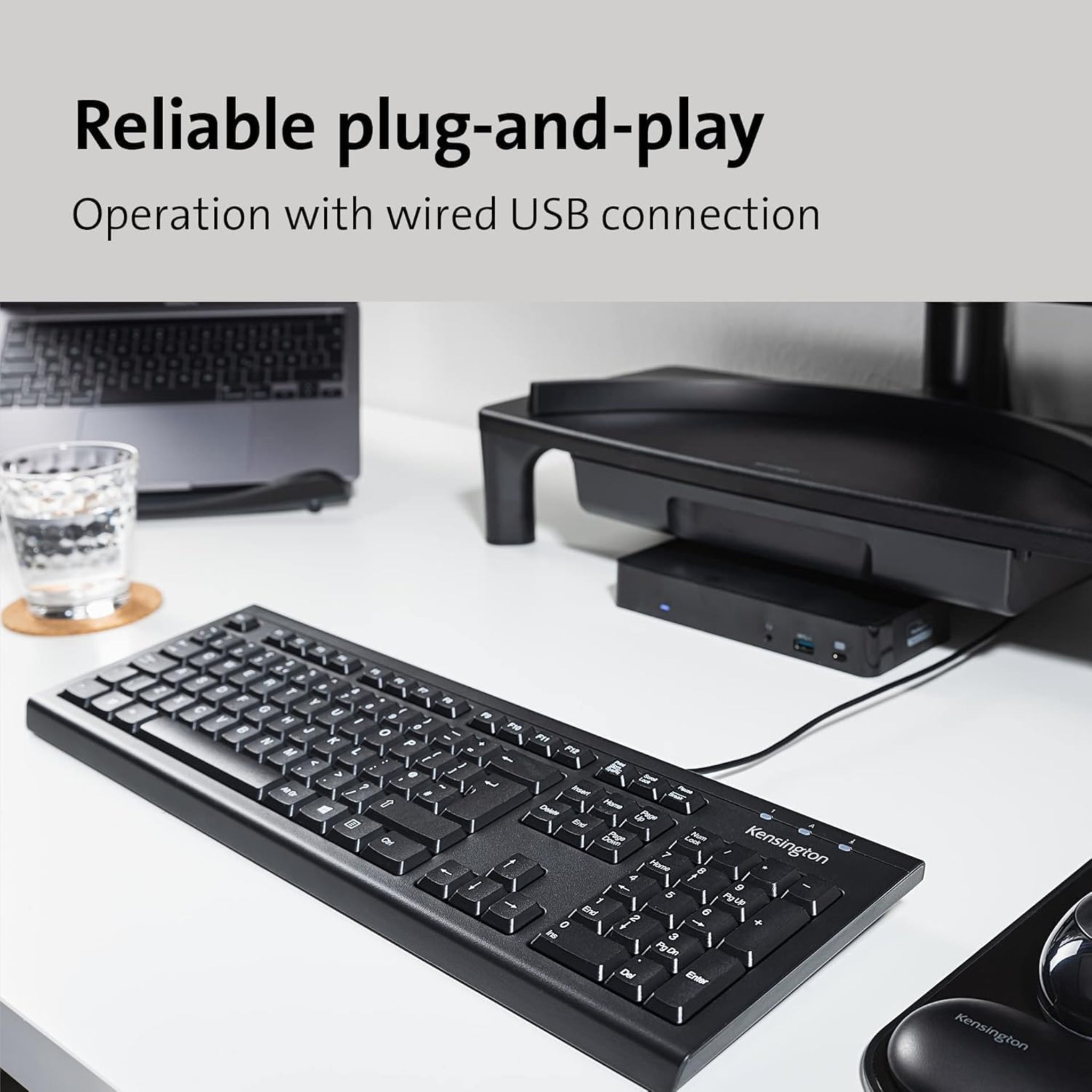 Kensington Valu Keyboard Black