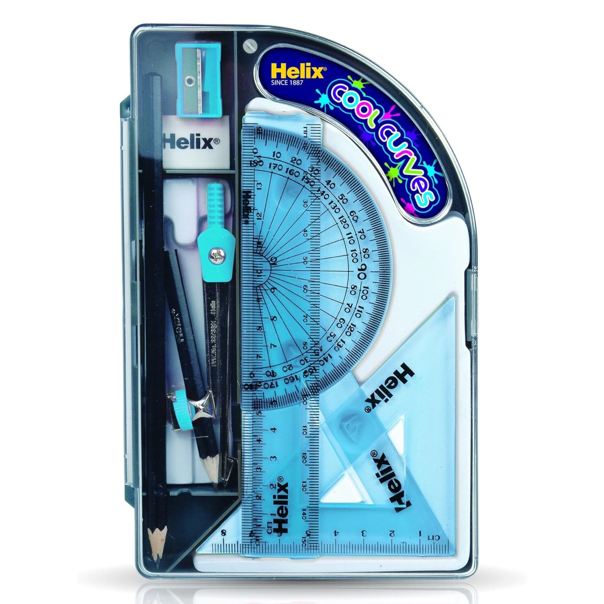 Helix Cool Curves Maths Set Assorted