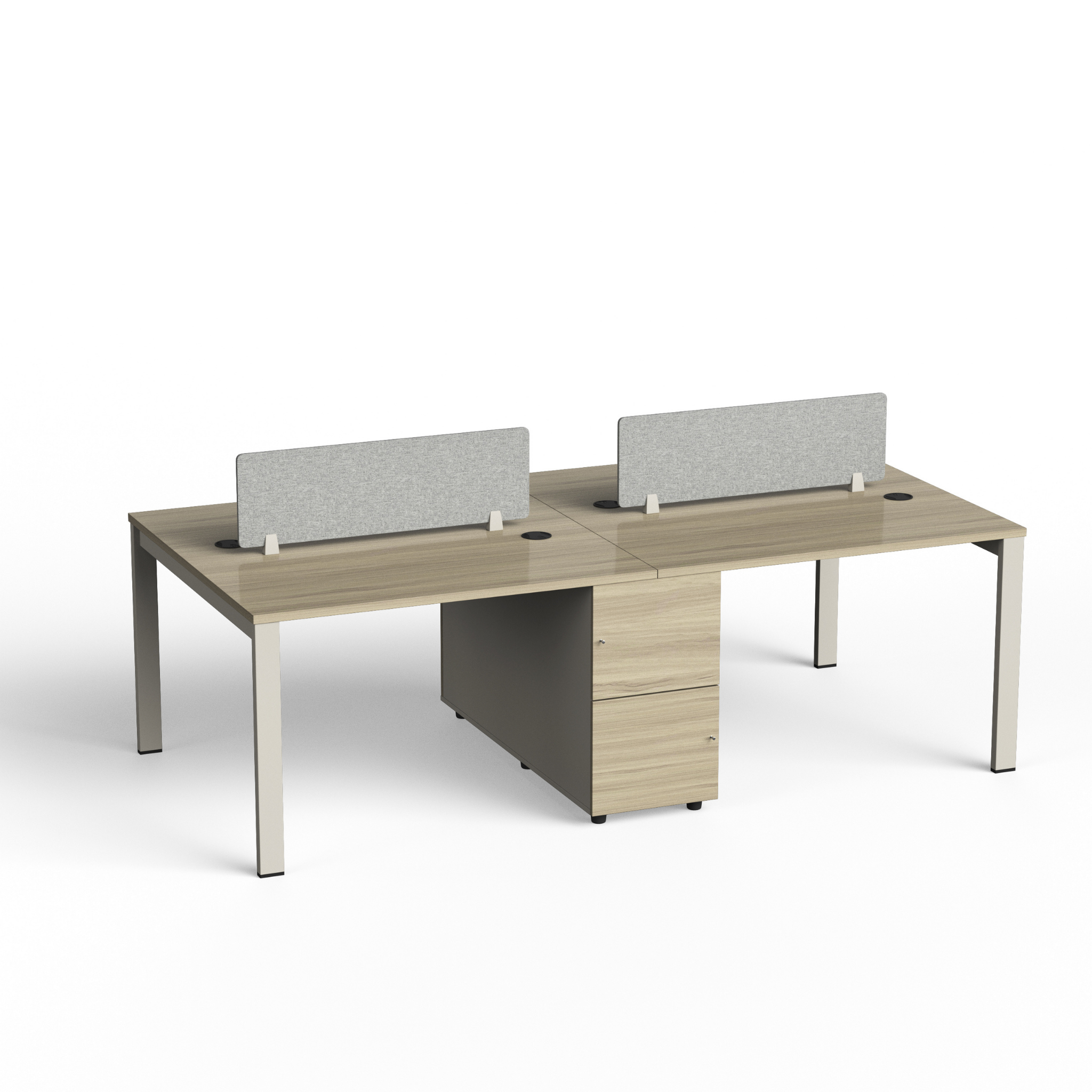 WS-GN1204 - Four Person Workstation