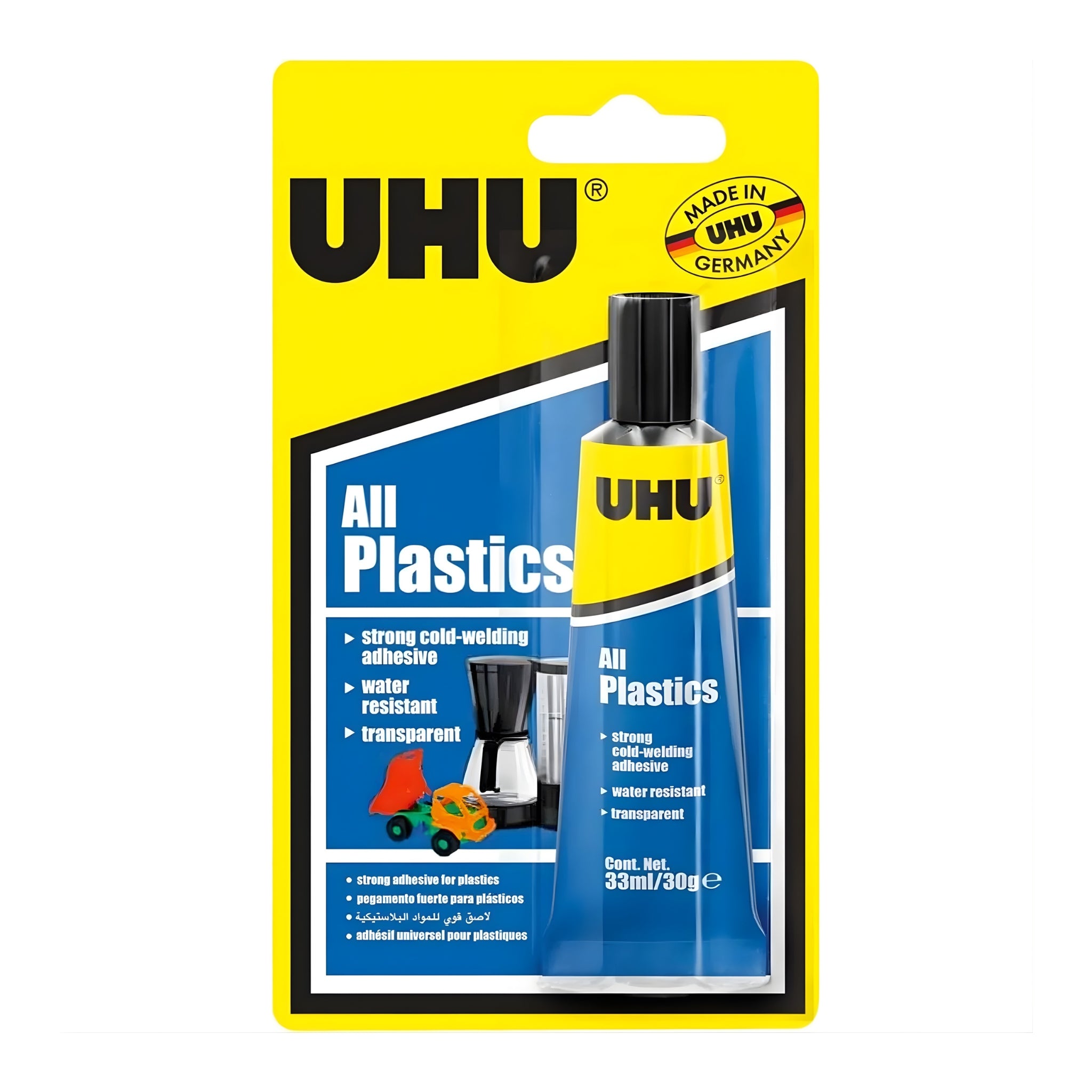 UHU All Plastic Special Glue 33ml