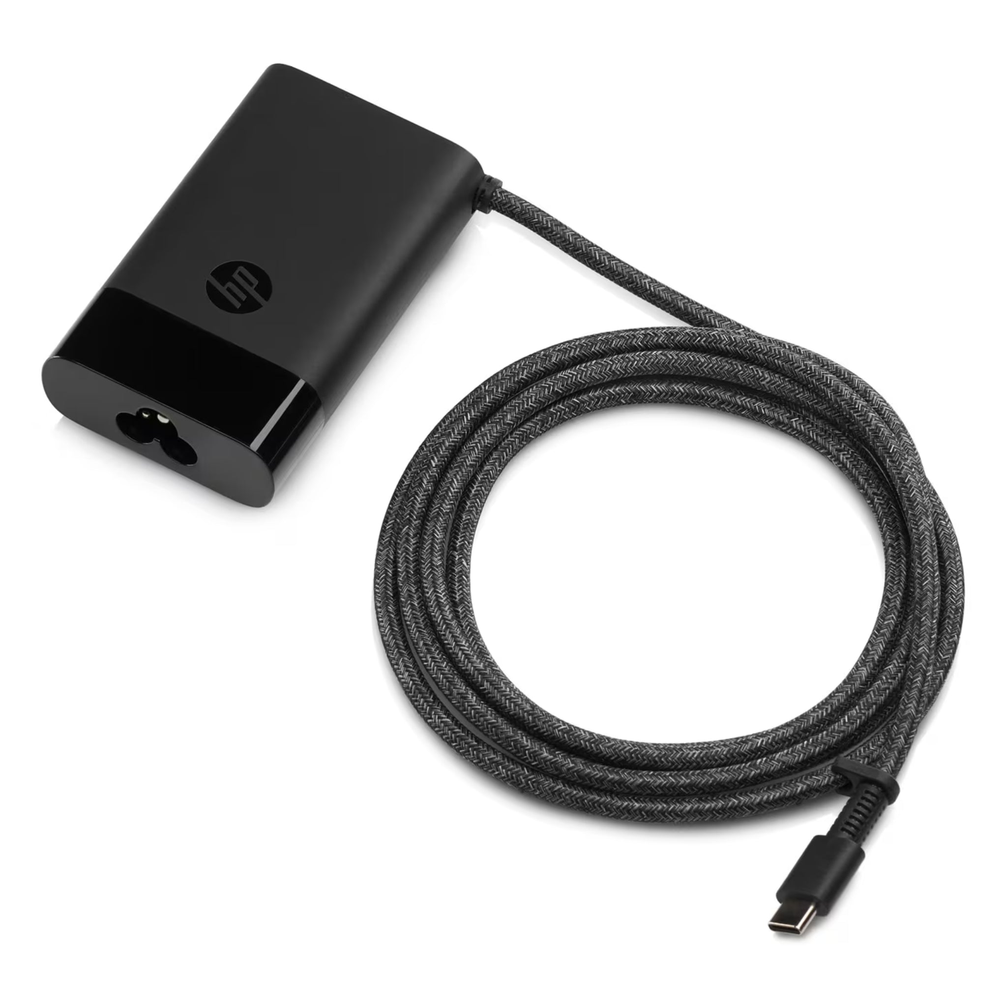 HP 65W USB-C Slim Travel Power Adapter With USB Charging Port