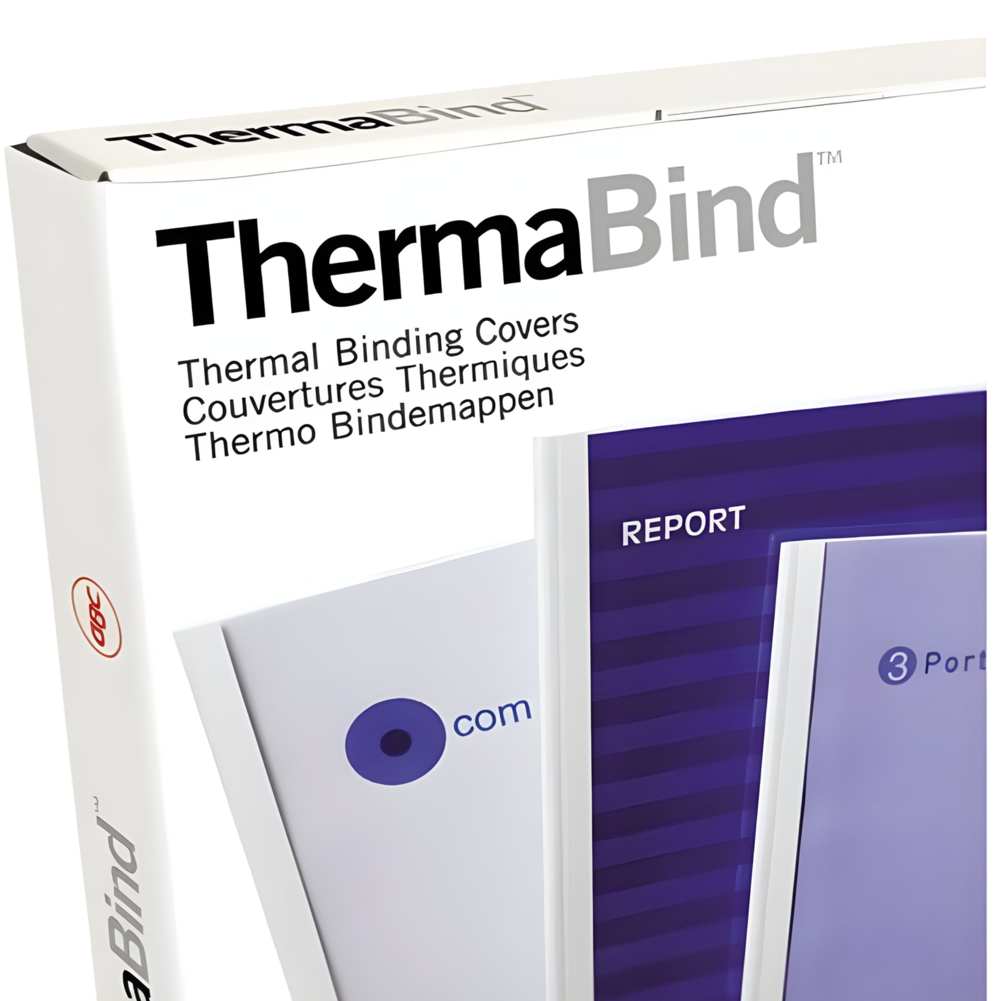 GBC ThermaBind™ Binding Covers A4 12 mm Silk White (Pack 100)