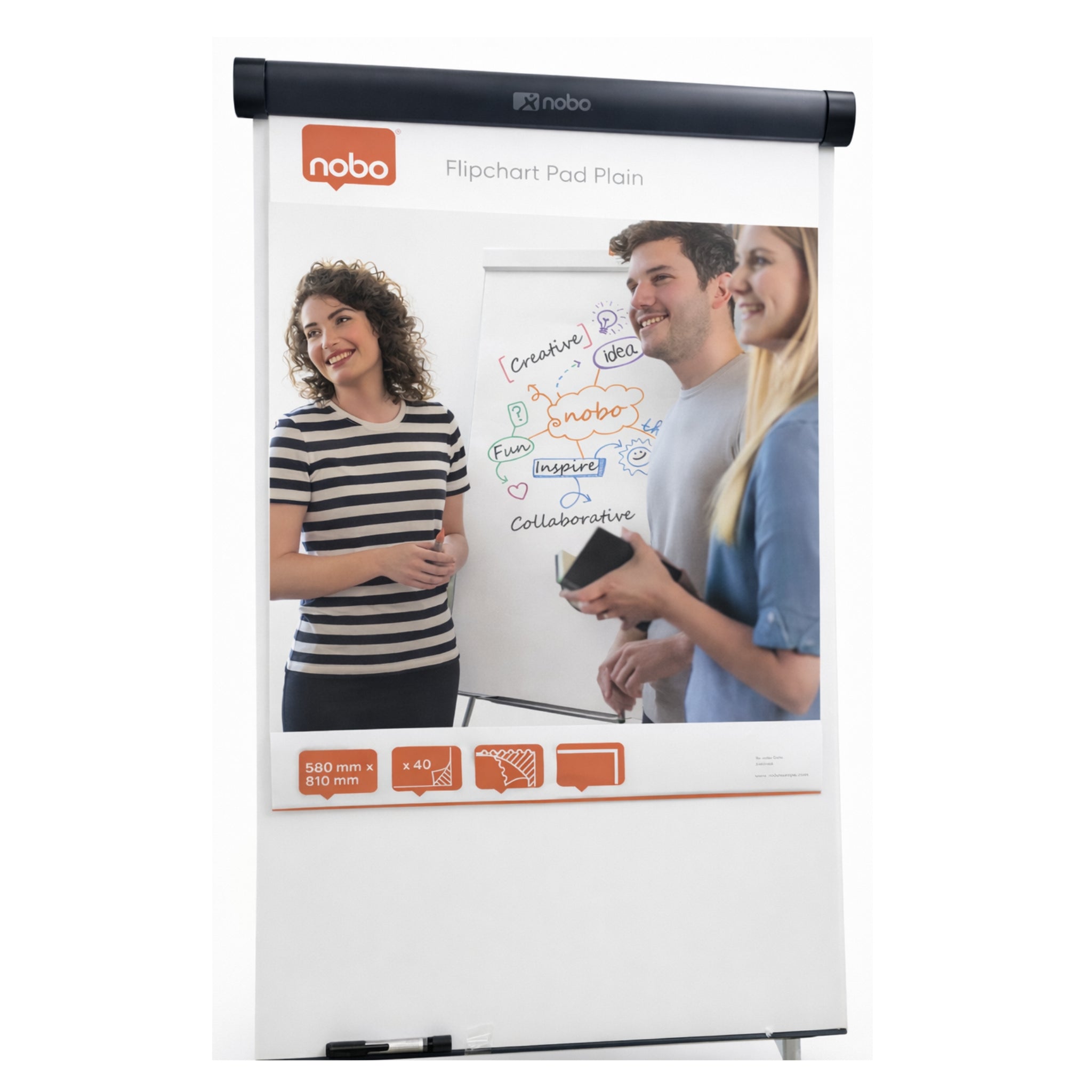 Nobo Flipchart Pad A1 - 40 Sheets