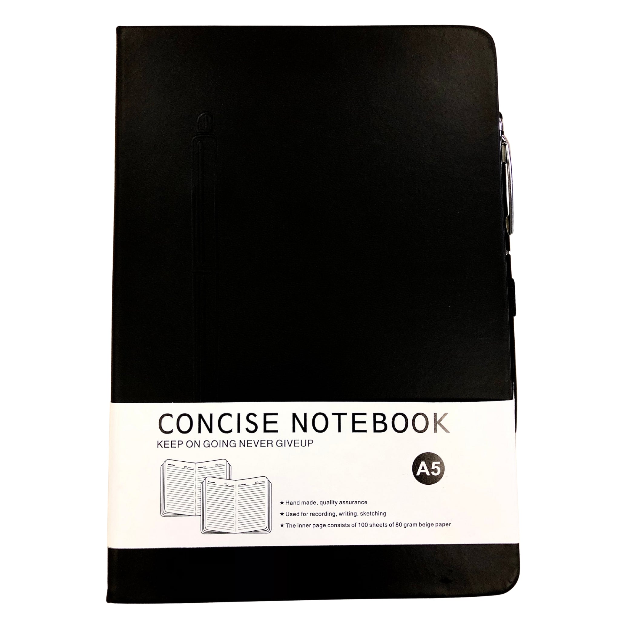 A5 Note Book (Pen Magnetic)