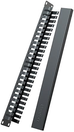 UGREEN NW128 24-Port Cable Management Panel (Black)