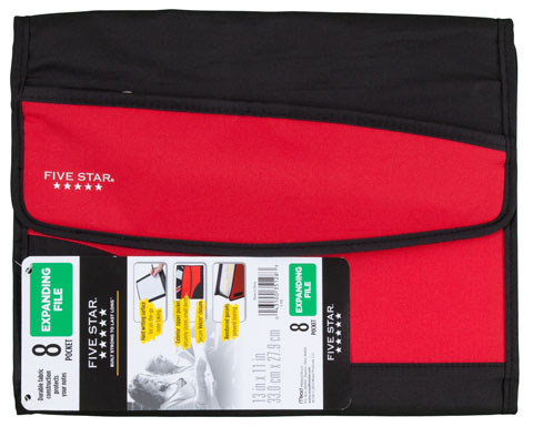 Mead 8-Pocket Expanding File