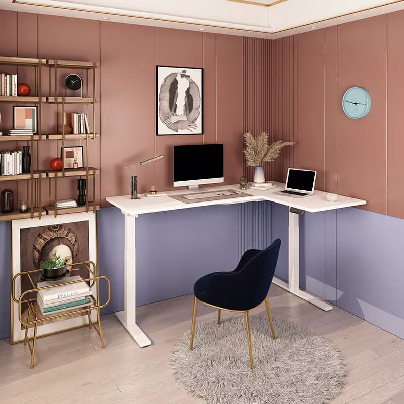 FlexiSpot Dual-Motor L-Shape Frame Only (Height 710-1200 mm, Load 100 kg)