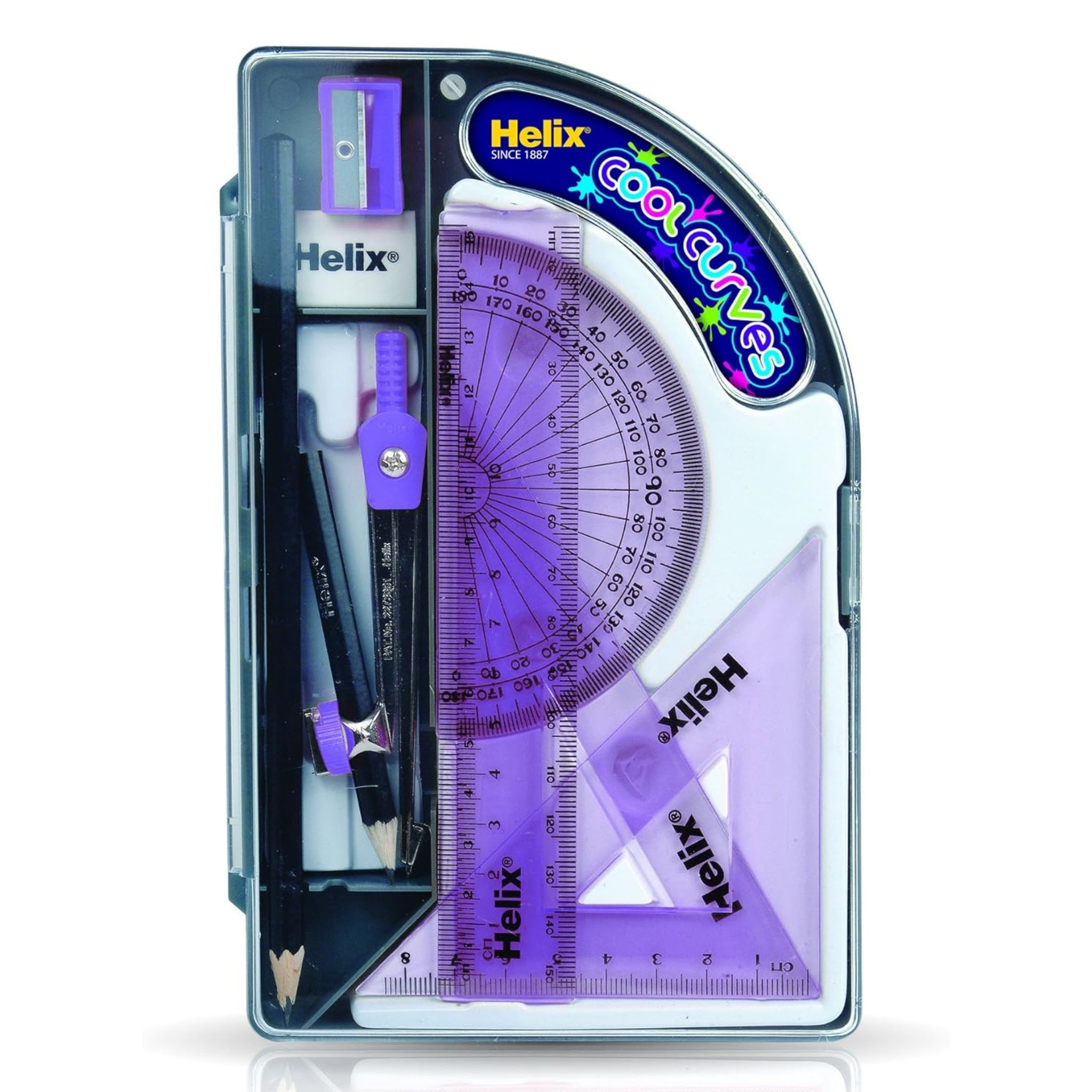 Helix Cool Curves Maths Set Assorted