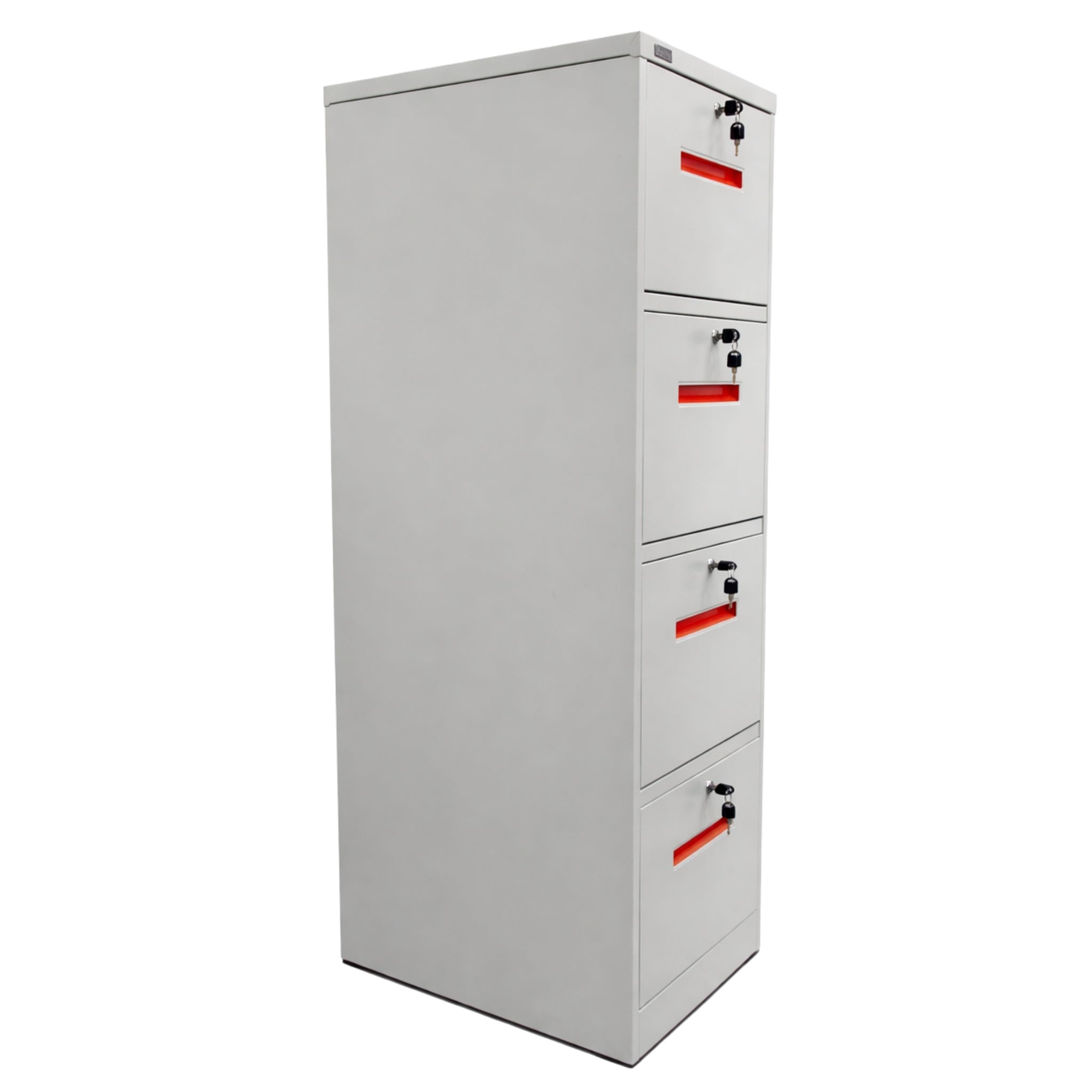 Lockable 4-Drawer Vertical Metal Filing Cabinet