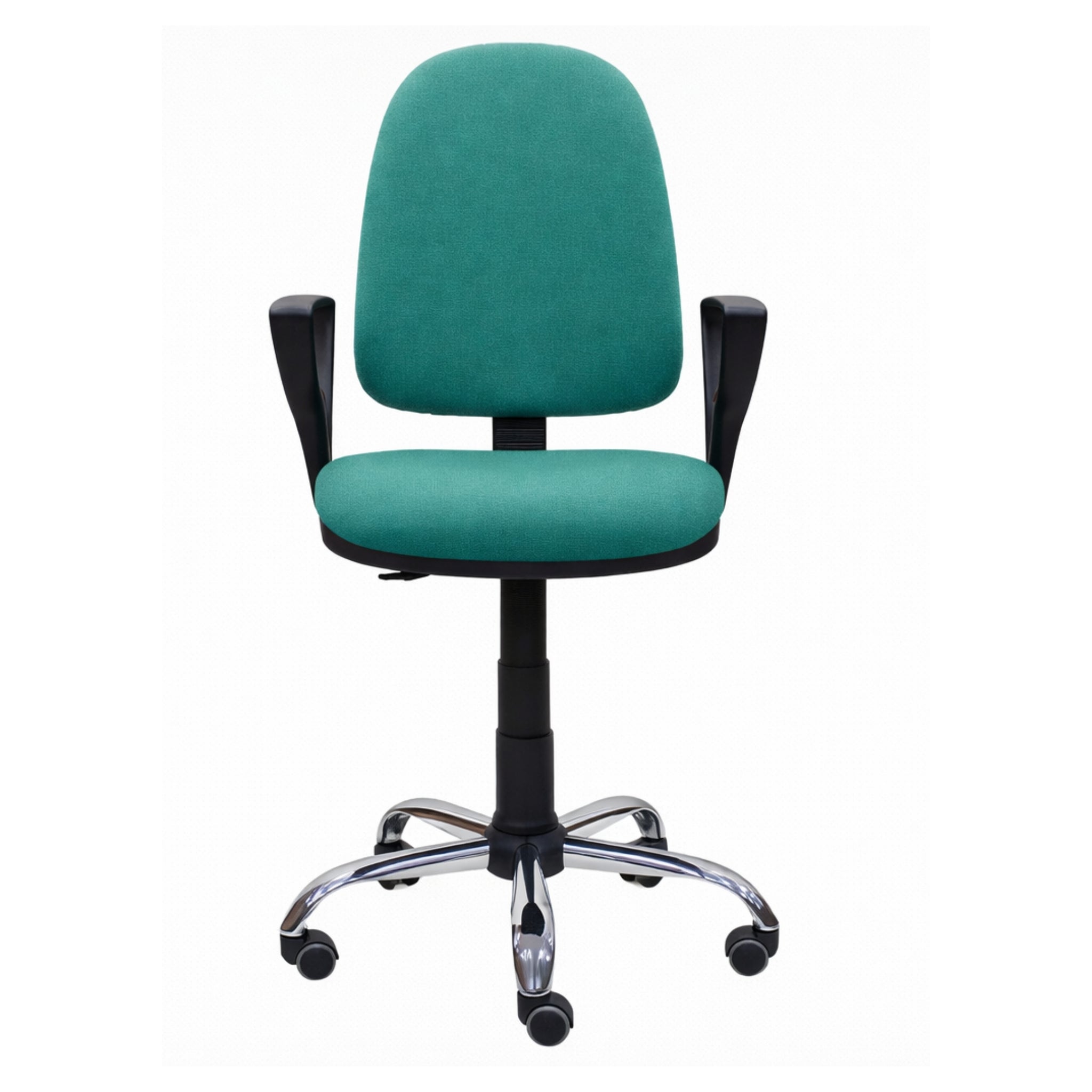 Viky(With arms) Chrome Base - Task Chair