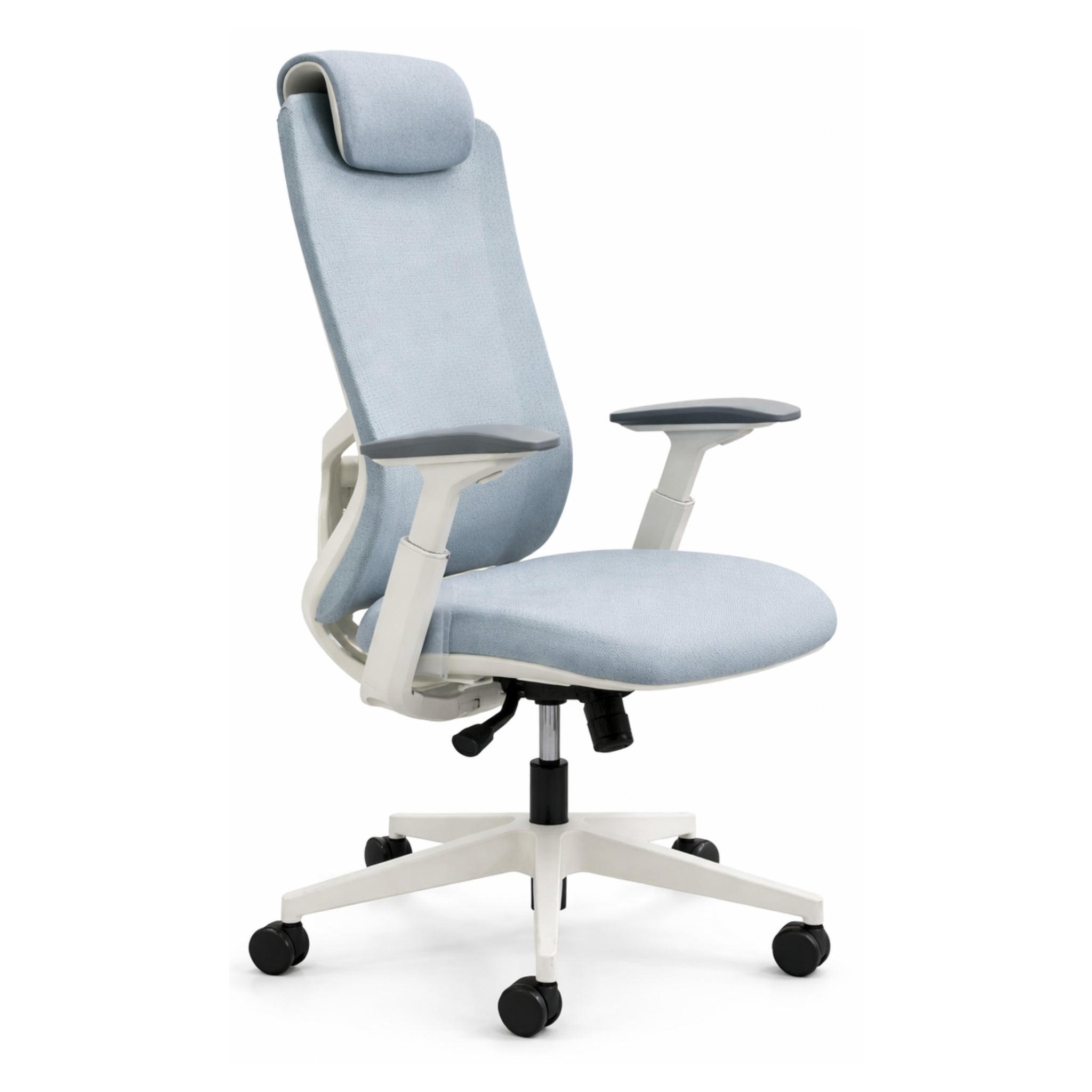 EGE-002A -  White Frame - Executive Net Fabric Chair