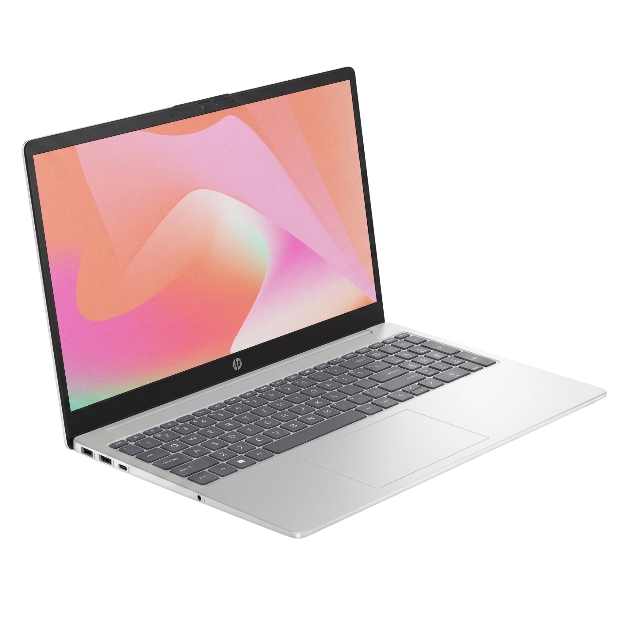 HP 15 CI7-1355U 8GB RAM 512GB SSD 15.6" Screen Win11 Pro Natural Silver