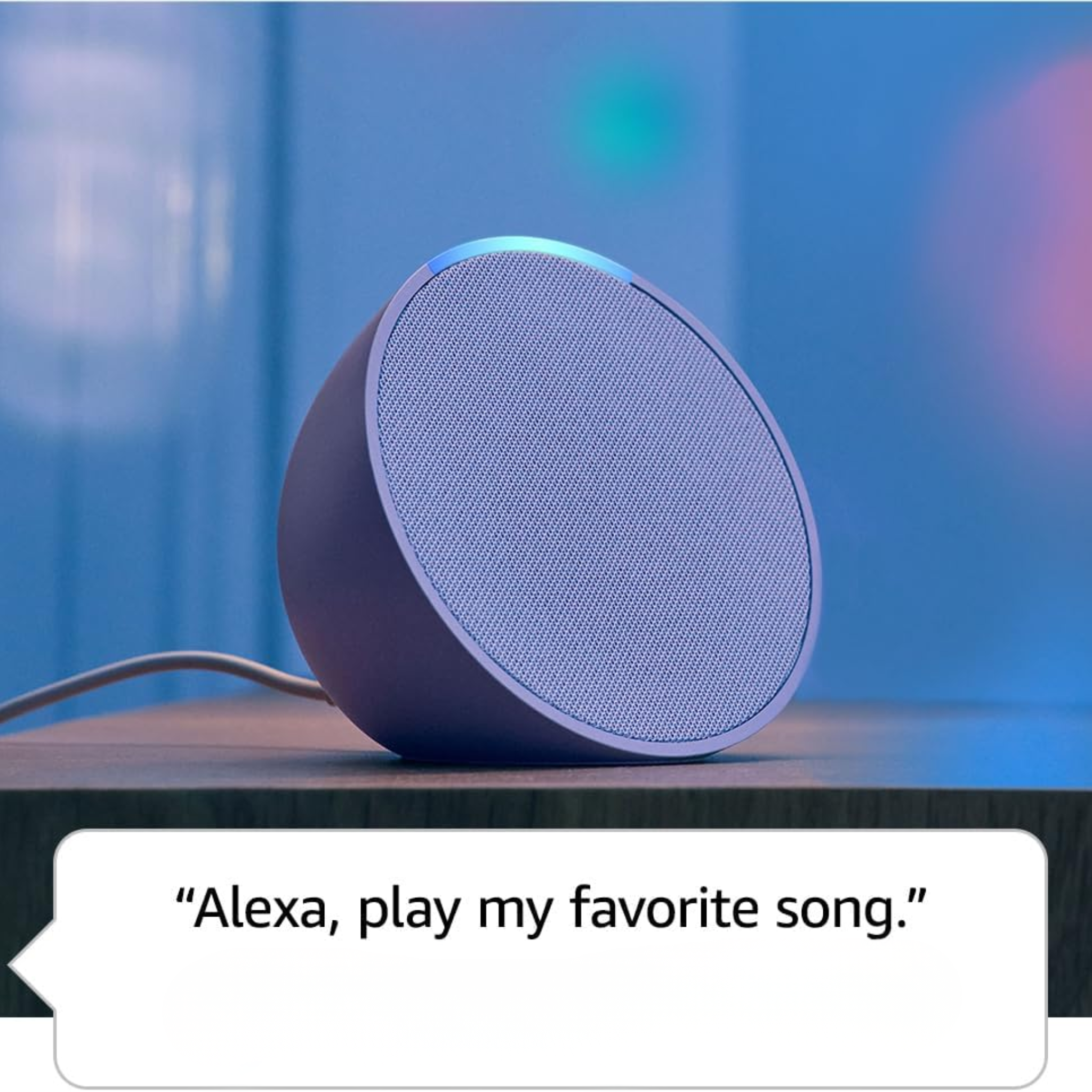 Amazon Echo Pop Smart Speaker With Alexa