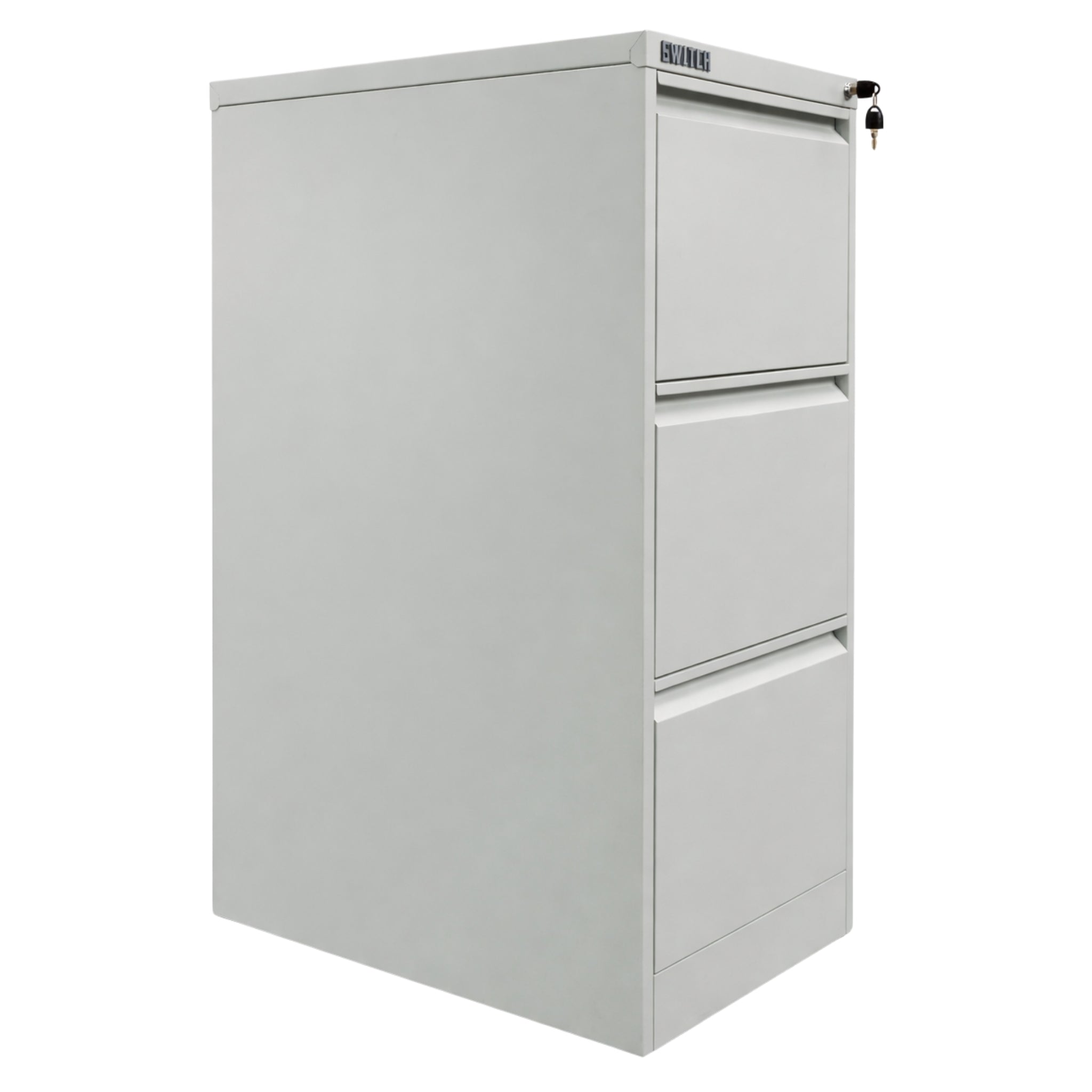 Lockable 3-Drawer Vertical Metal Filing Cabinet