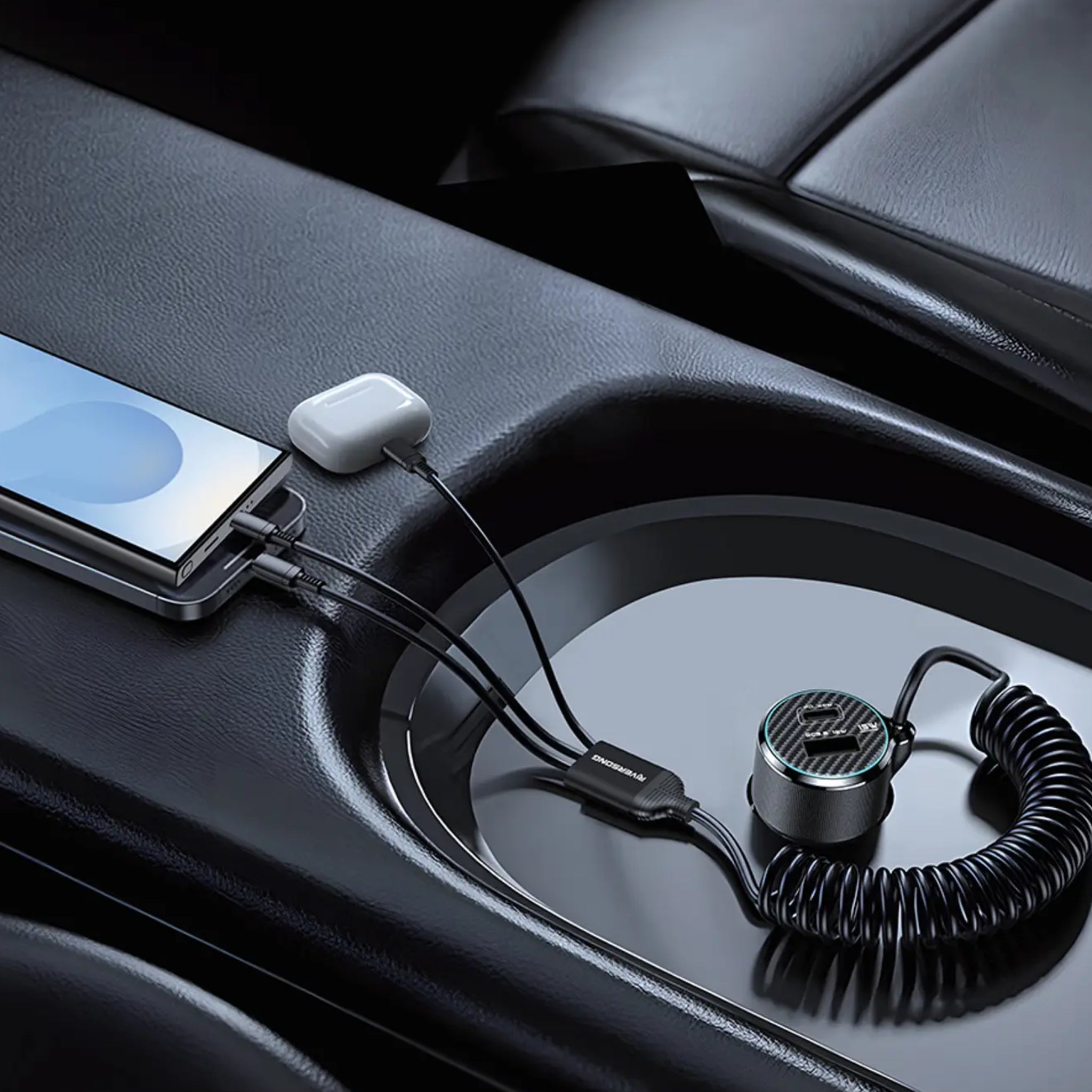 Riversong Car Charger C8 Cc46 Black