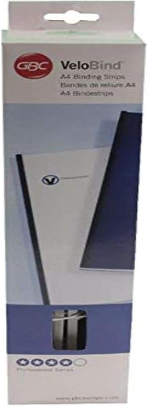 GBC VeloBind Strips A4 45 mm (Pack 25) Black