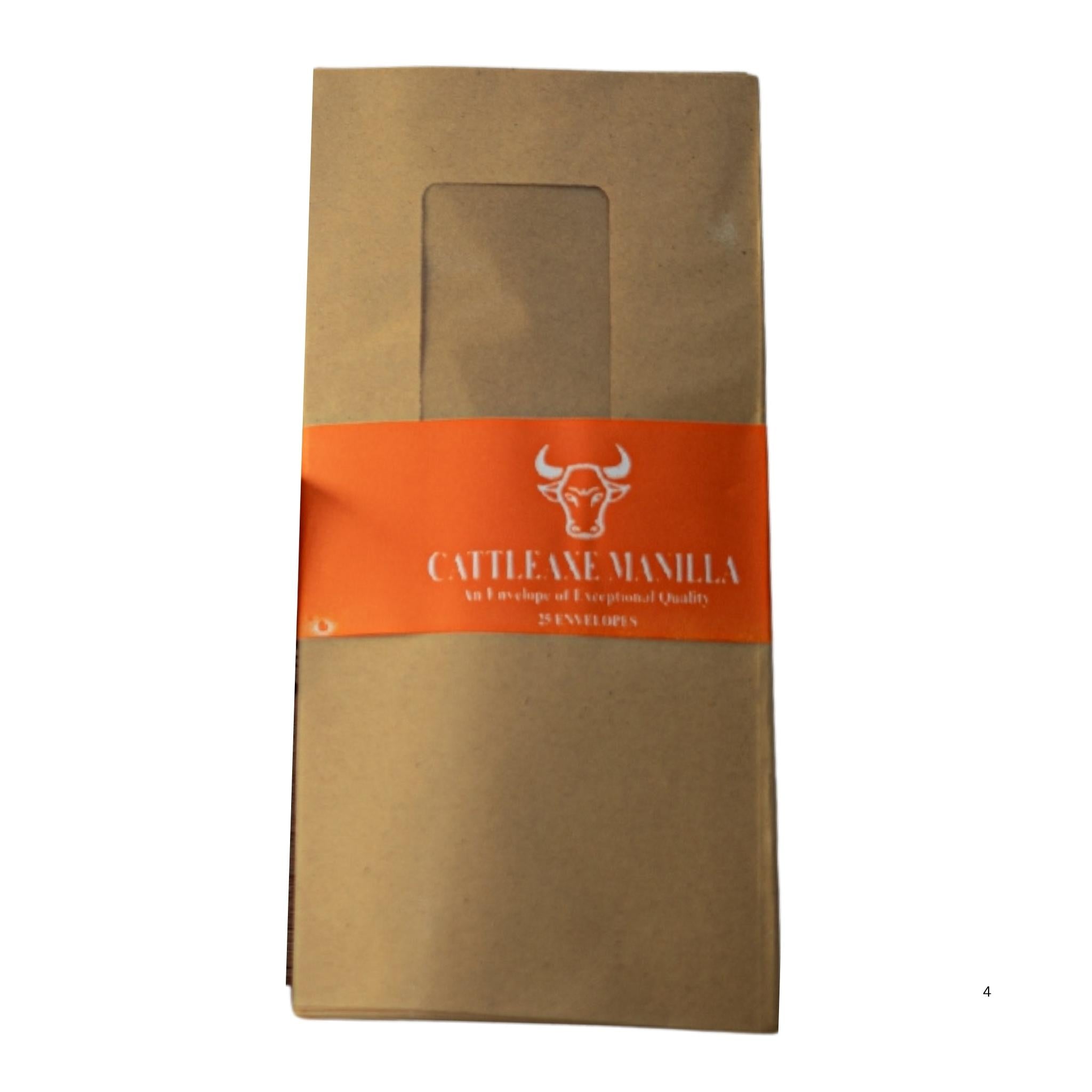 Cattleaxe Manila Brown Envelopes 4.3 X 8.7