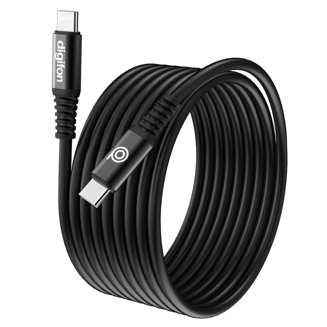 Digifon Cheetah USB-C to USB-C 2m Cable 30W – Black