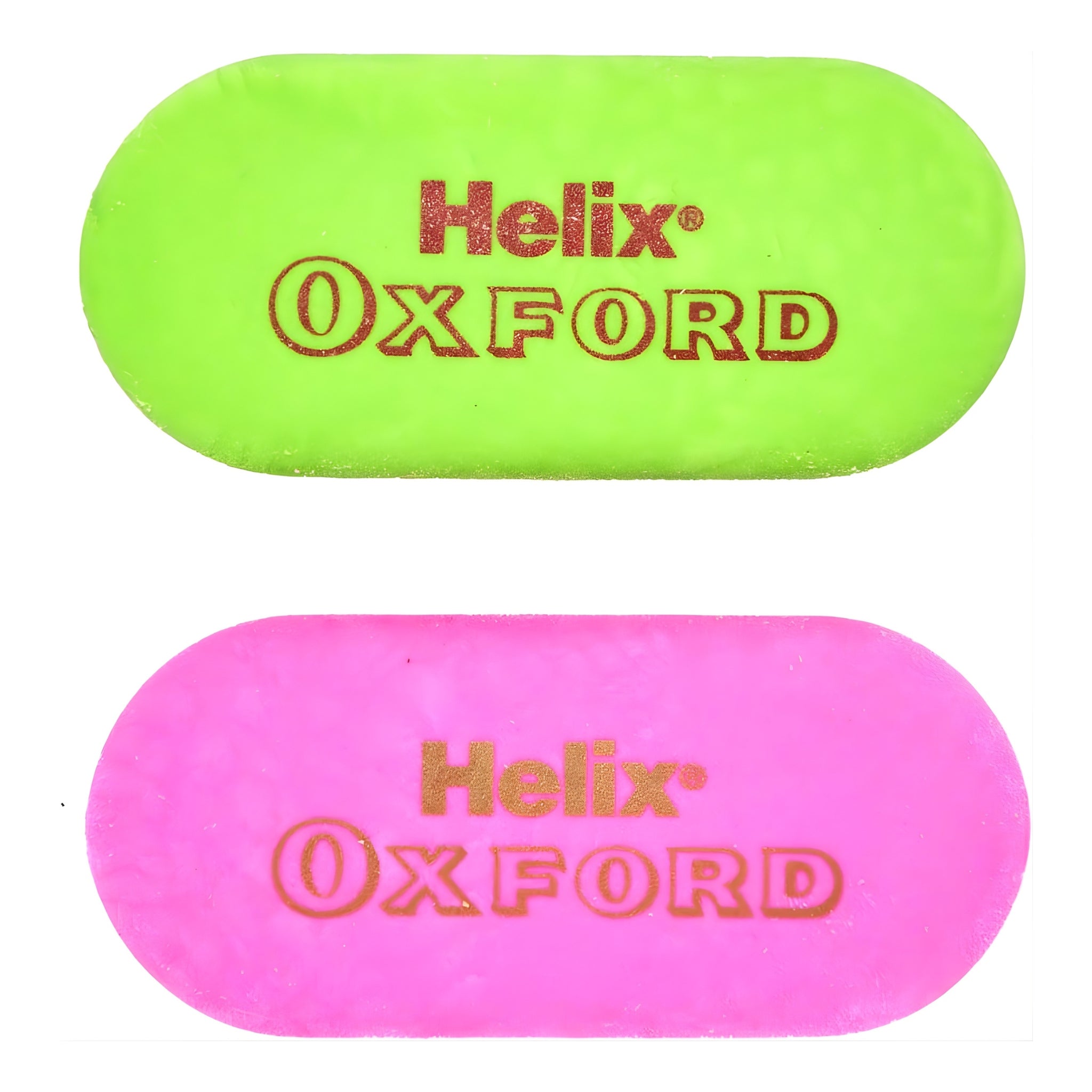 Helix Oxford Clash Twin Pack Eraser