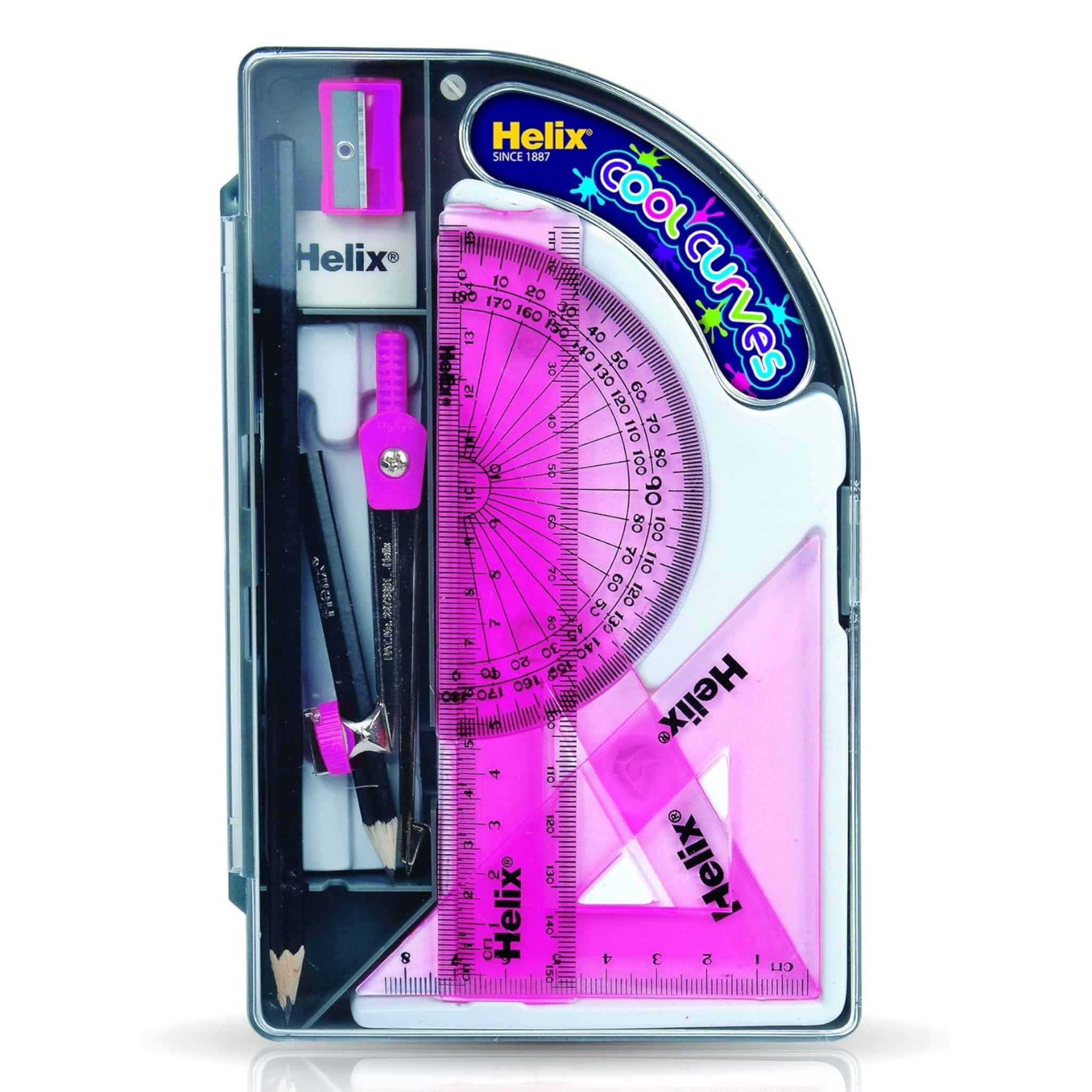 Helix Cool Curves Maths Set Assorted