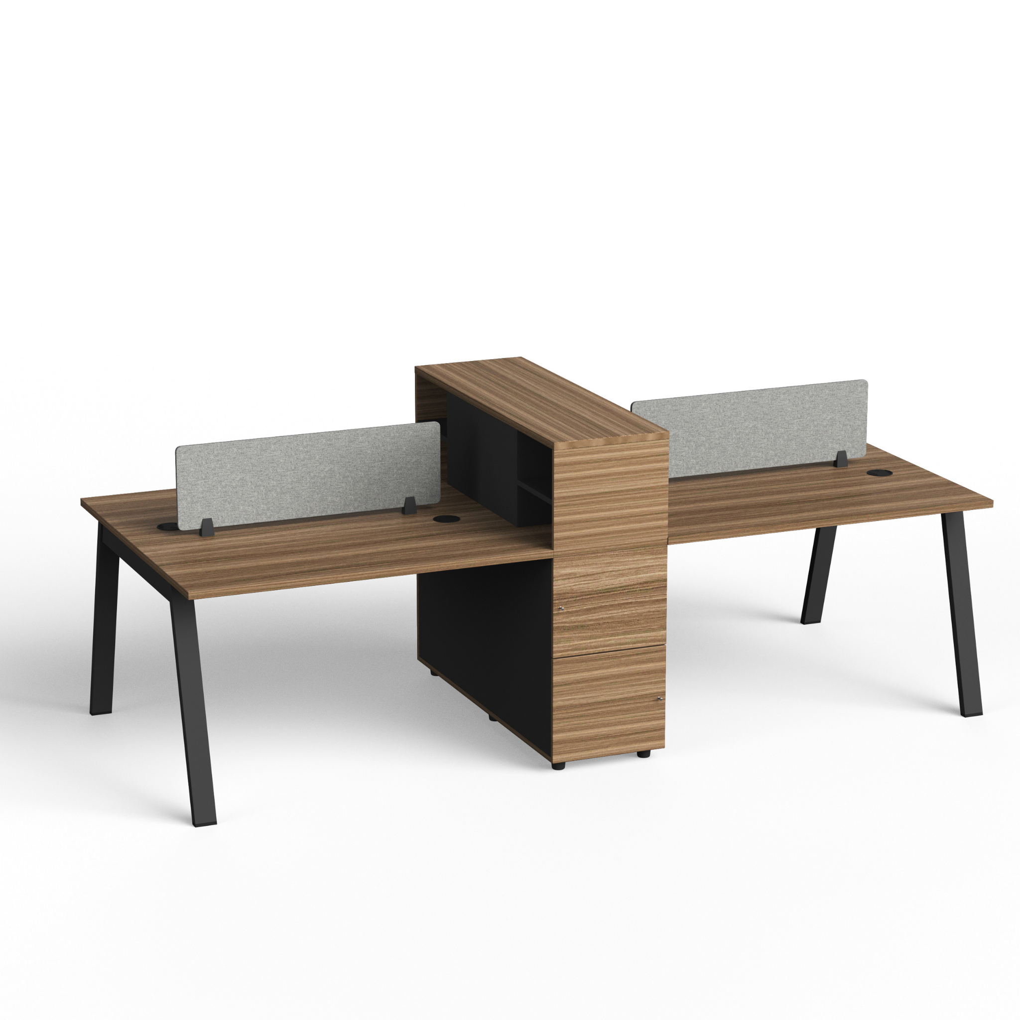 WS-GA1204  - Four Person Workstation