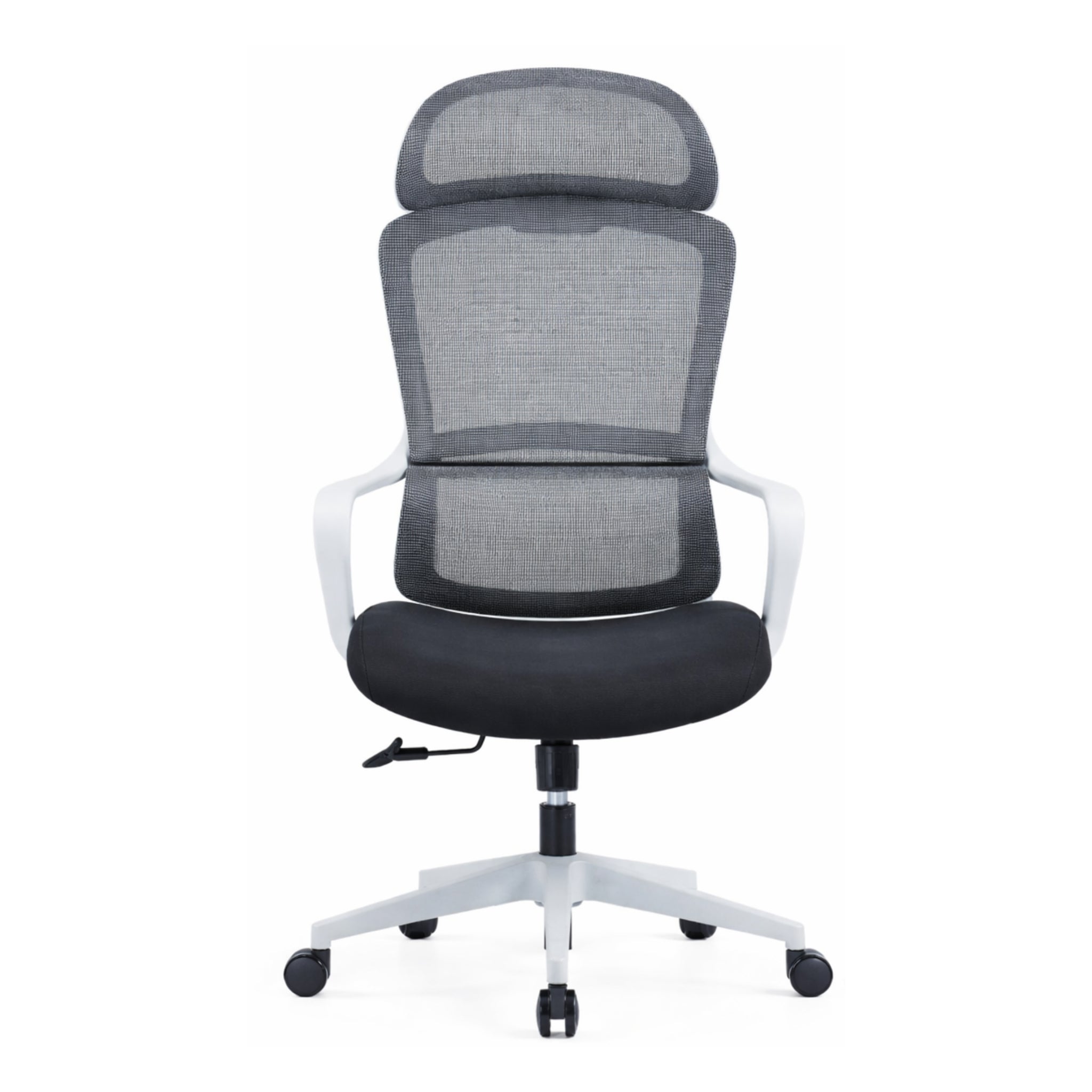 CH-519A-HS – Fixed Mesh Chair with Headrest, PP Base
