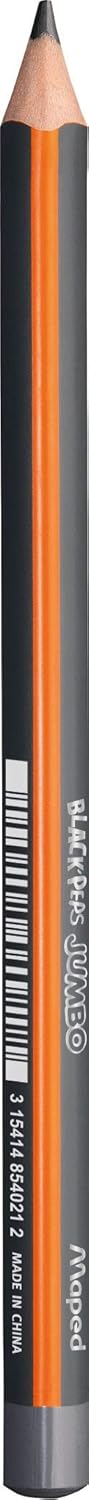 Maped Graphite Pencil Jumbo Hb X2 + Ps Blister
