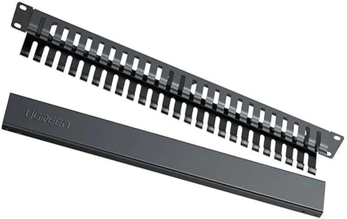 UGREEN NW128 24-Port Cable Management Panel (Black)