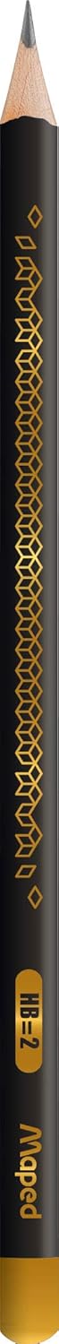 Maped Graphite Pencils Deco Hb X3 Blister