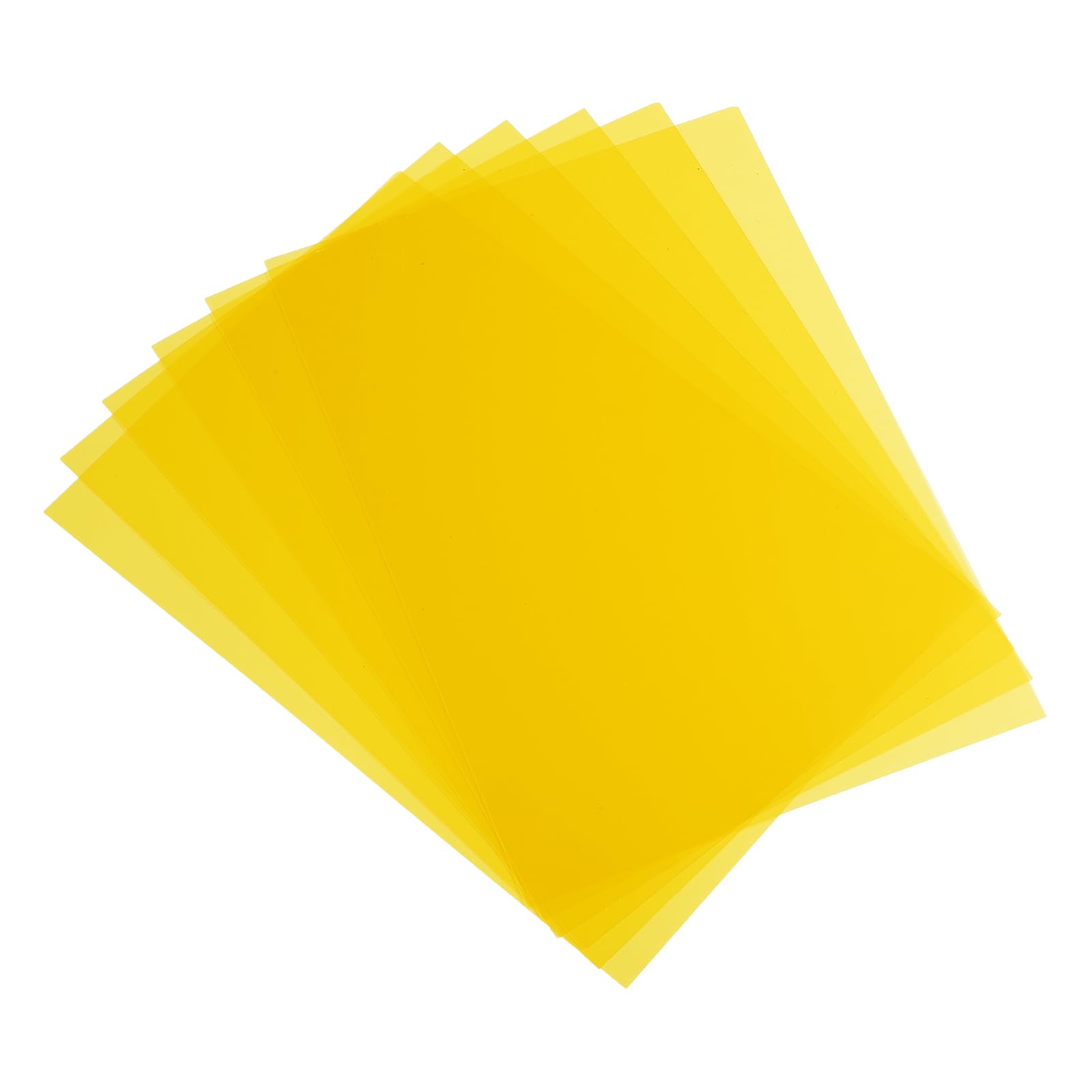 GBC PVC Binding Covers A4 180 µm Yellow (Pack 100)