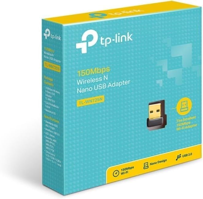 TP-Link 150 Mbps Wireless N Nano USB Adapter