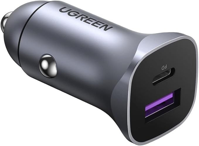 UGREEN 30W Dual PD/USB Car Charger