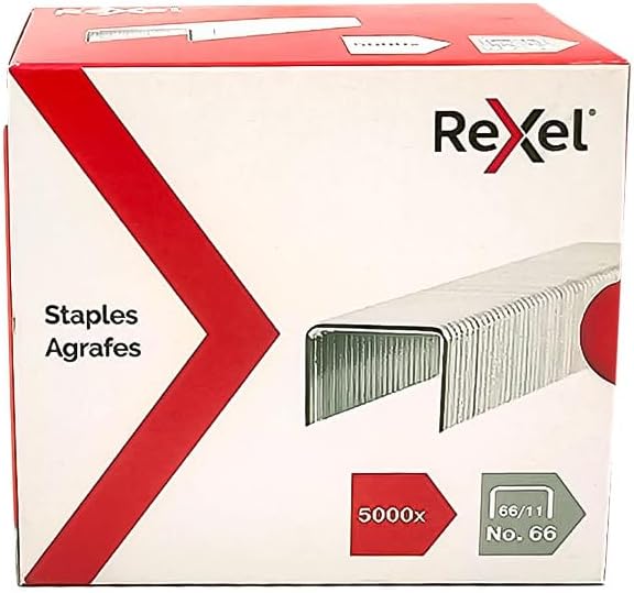 Rexel Heavy Duty Staples No.66, 11mm – 5000