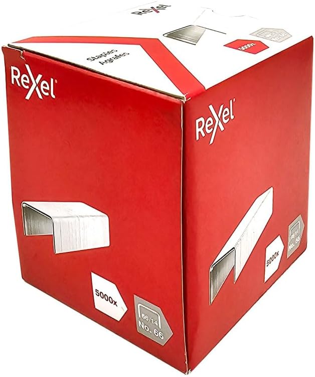Rexel Heavy Duty Staples No.66, 14mm – 5000