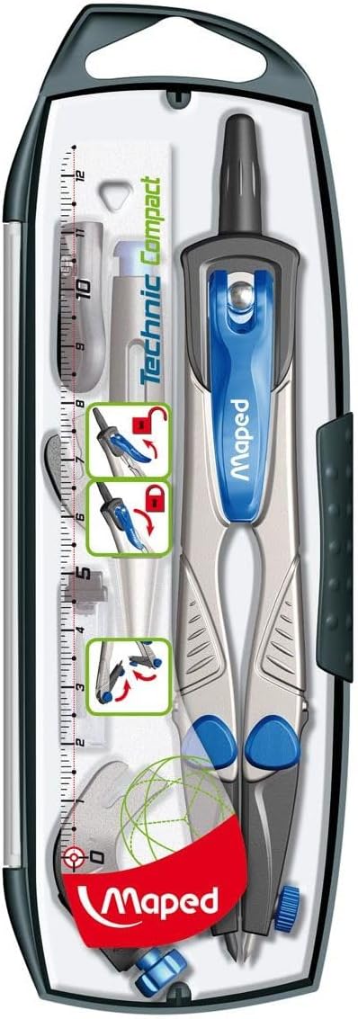 Maped Compass Technic Compact 5P Box
