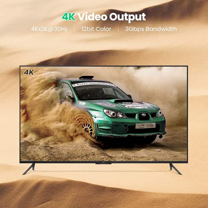 UGREEN DP to HDMI Female Converter 4K