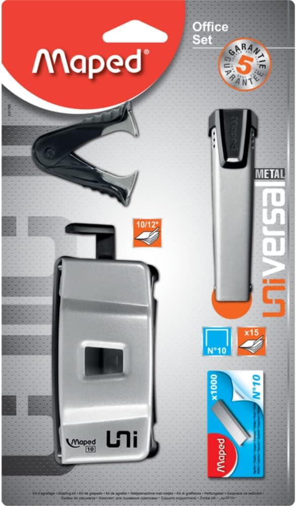 Maped Stapling Set Office Set X4 Blister