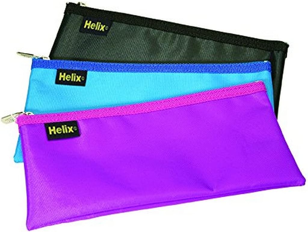 Helix 8" X 4" Nylon Pencil Case